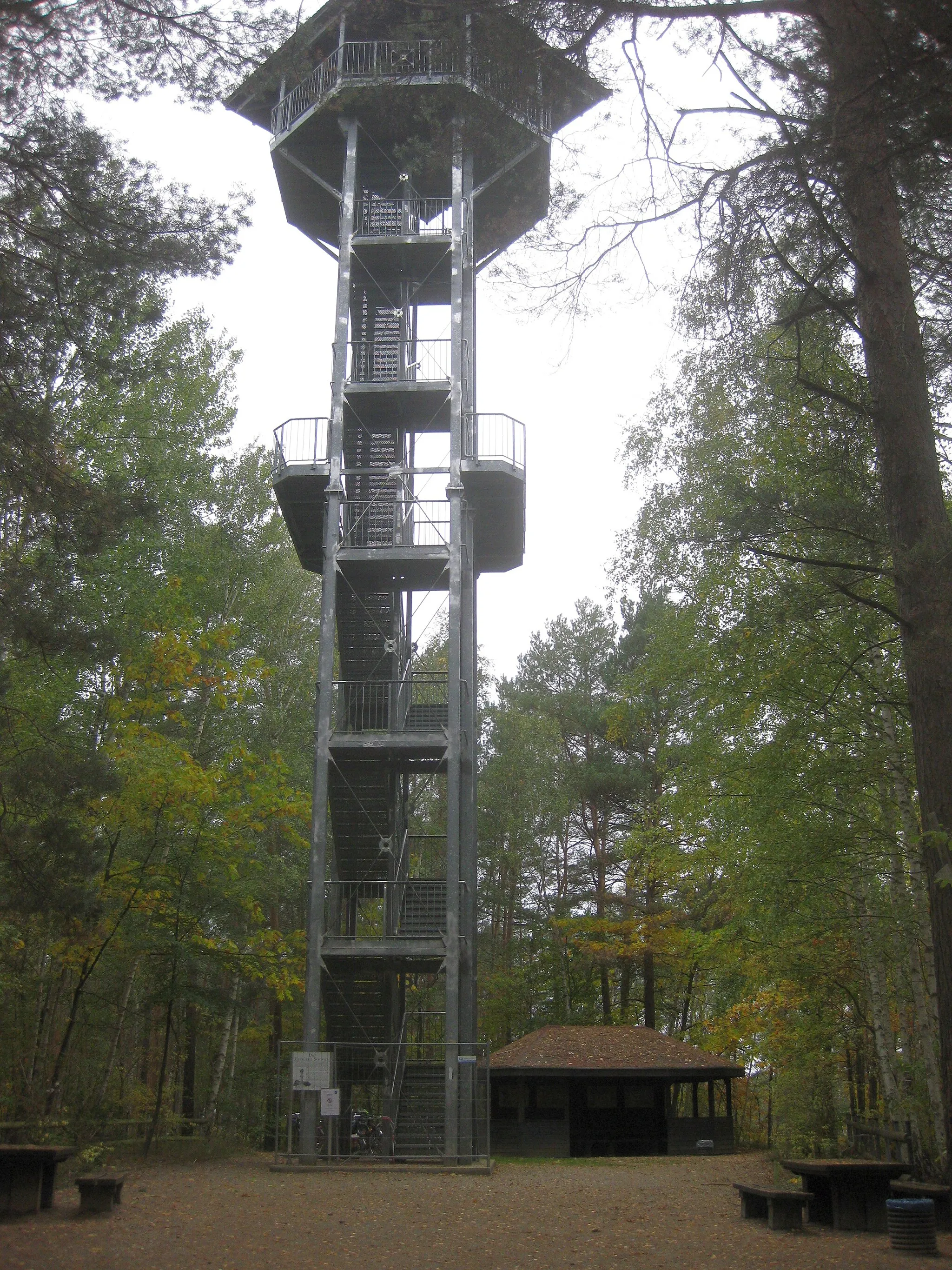 Photo showing: Hohenbocka, Aussichtsturm auf dem Prossenberg, Ostansicht