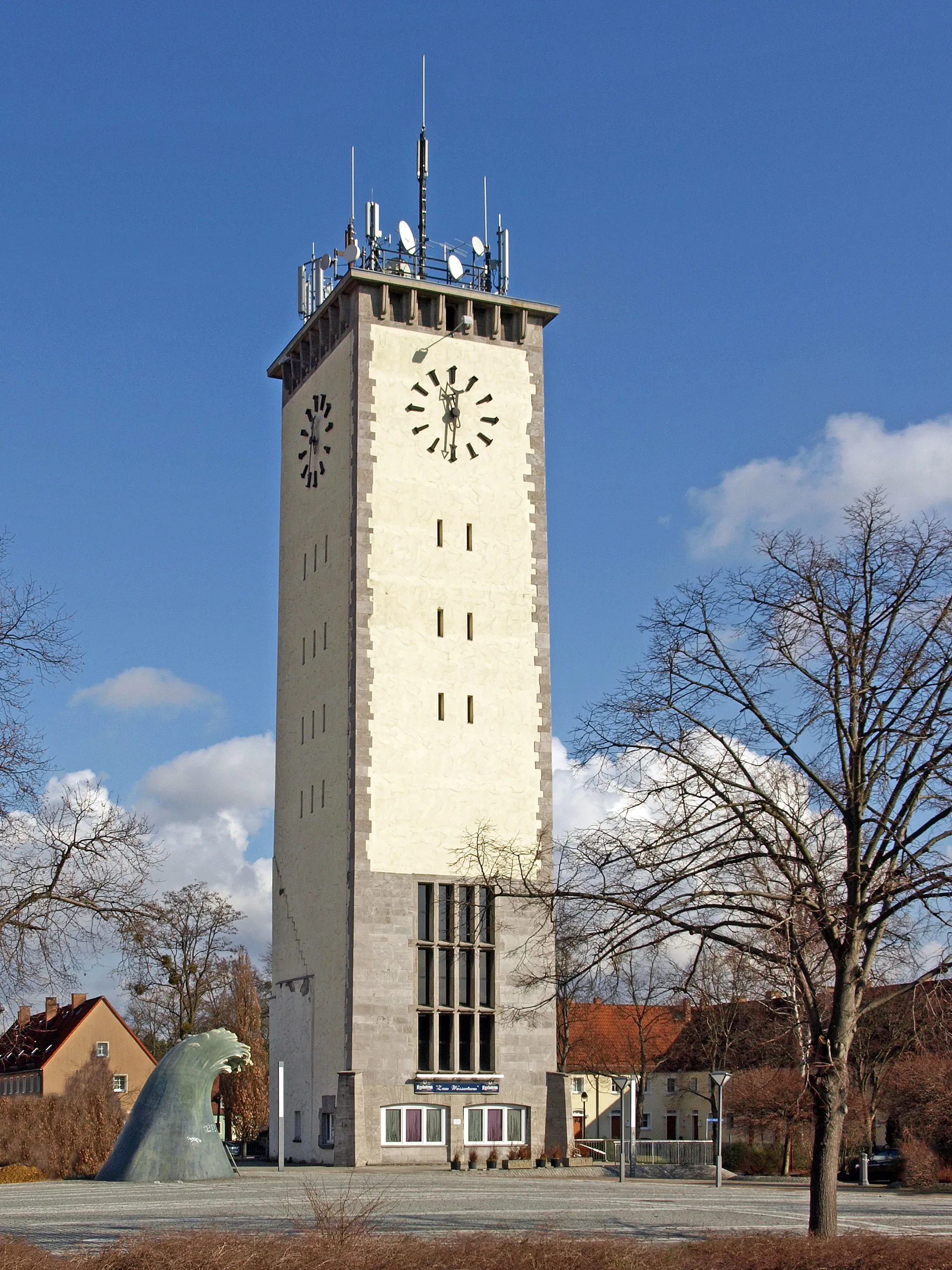 Photo showing: Wasserturm in Schwarzheide