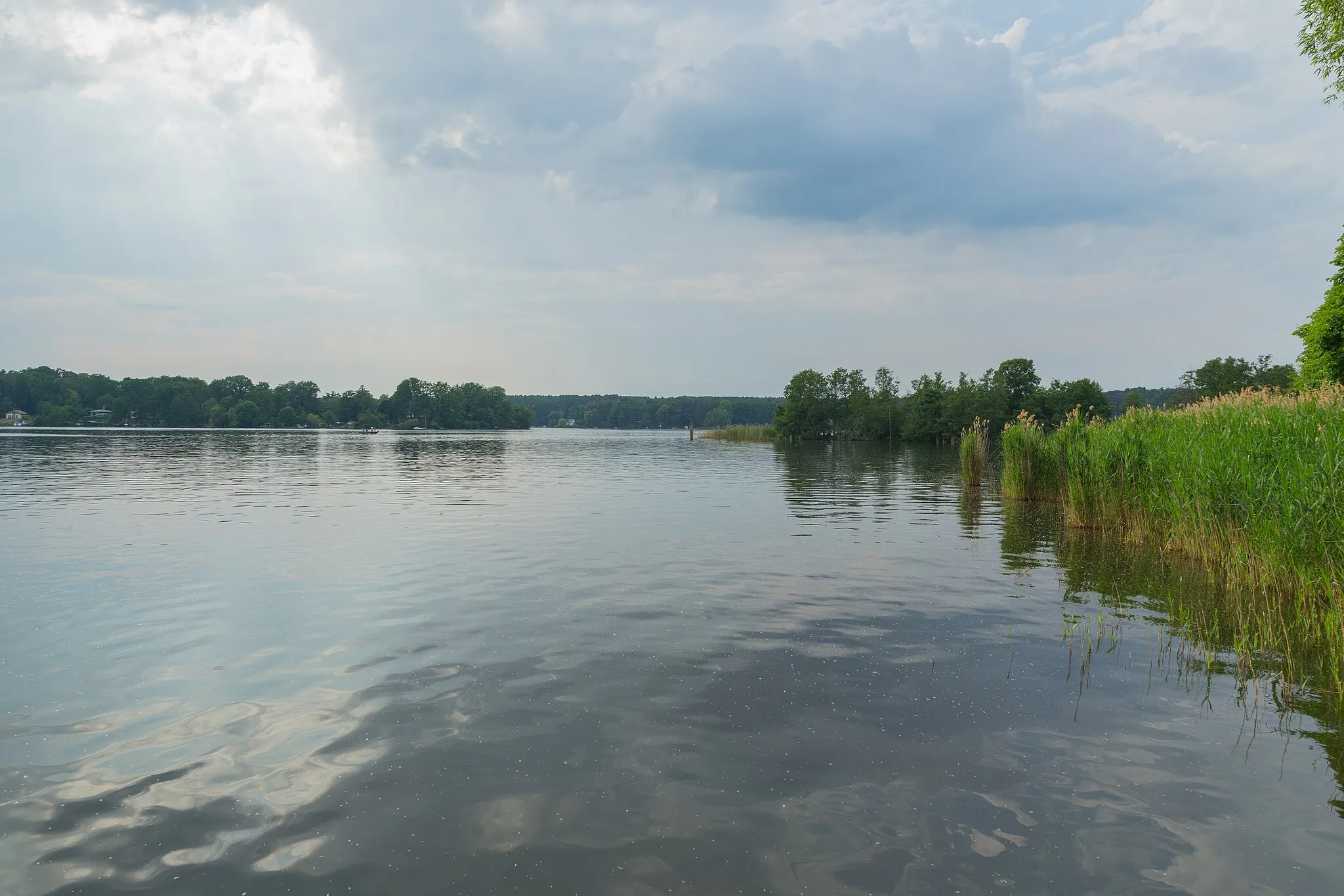 Photo showing: Lake Teupitz (Teupitzer See) at Teupitz, Landkreis Dahme-Spreewald, Brandenburg, Germany.