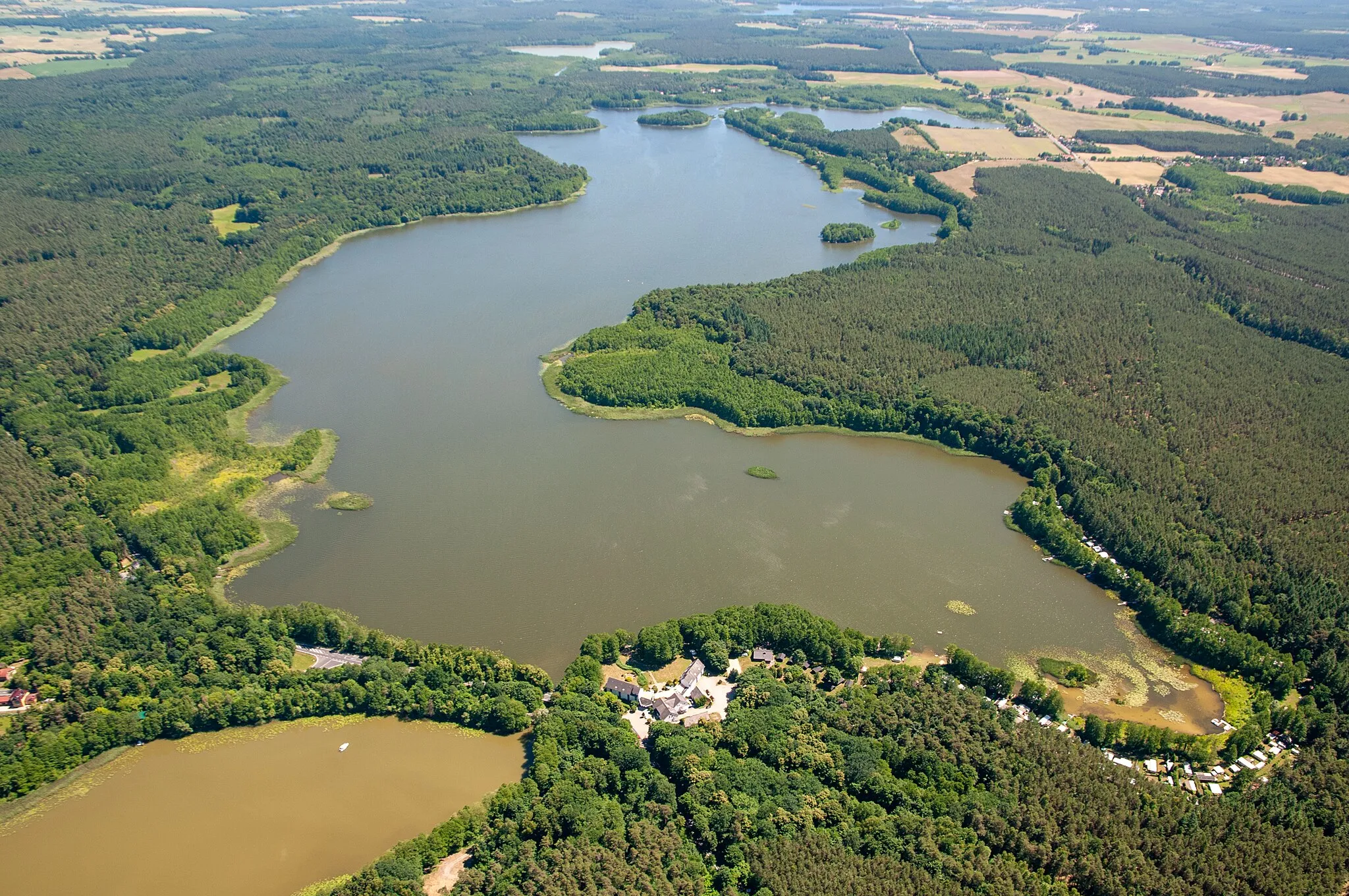 Photo showing: Fährsee bei Templin