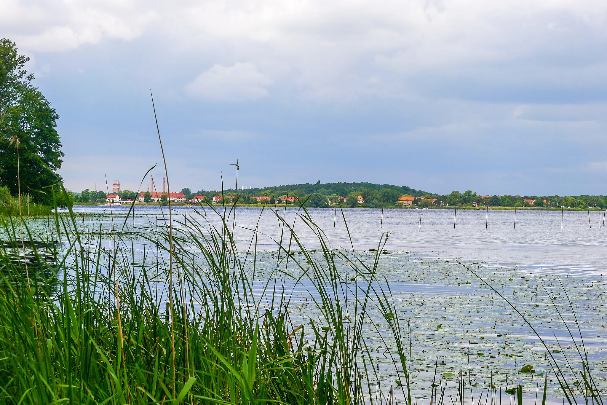 Photo showing: Blick über den Breitlingsee nach Kirchmöser