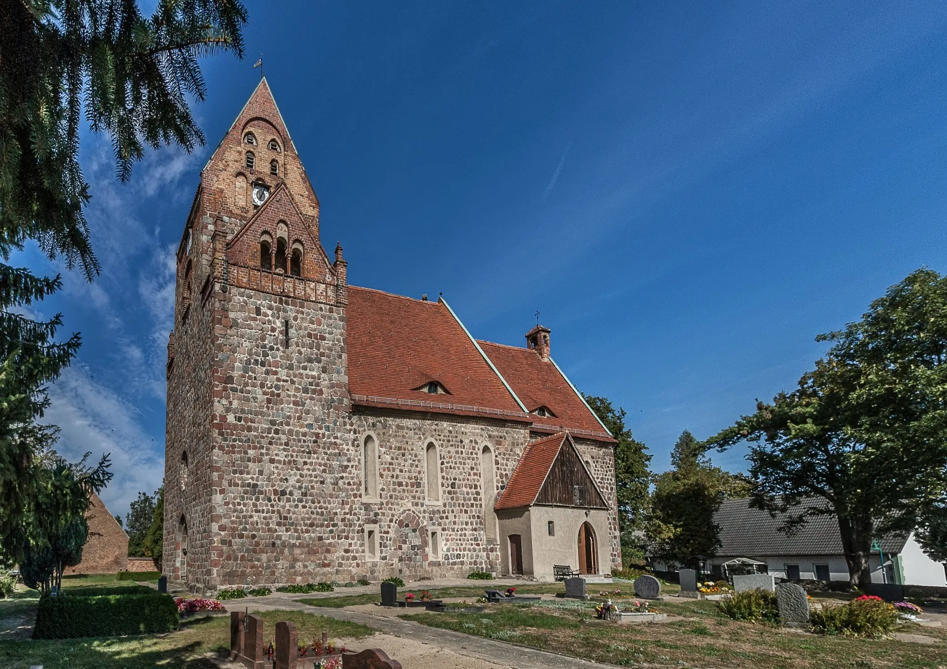 Photo showing: St.-Nikolai-Kirche Briest