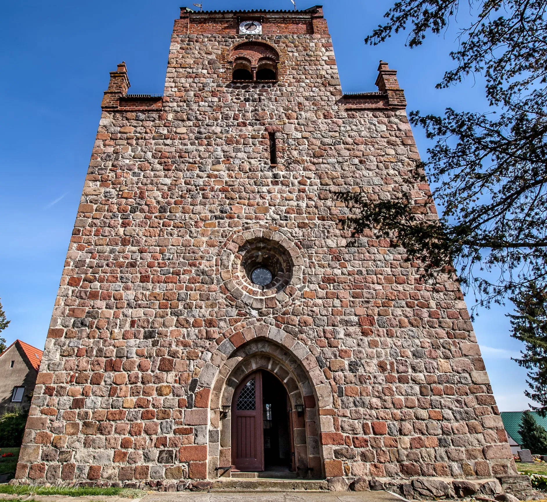 Photo showing: Dorfkirche Briest/Uckermark