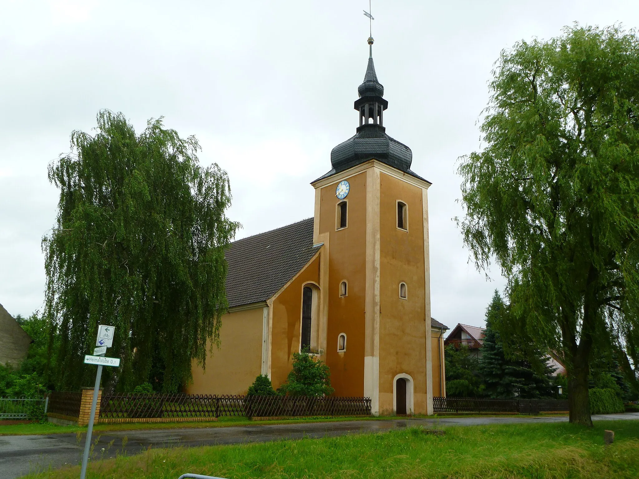 Photo showing: Church in Groß Schacksdorf