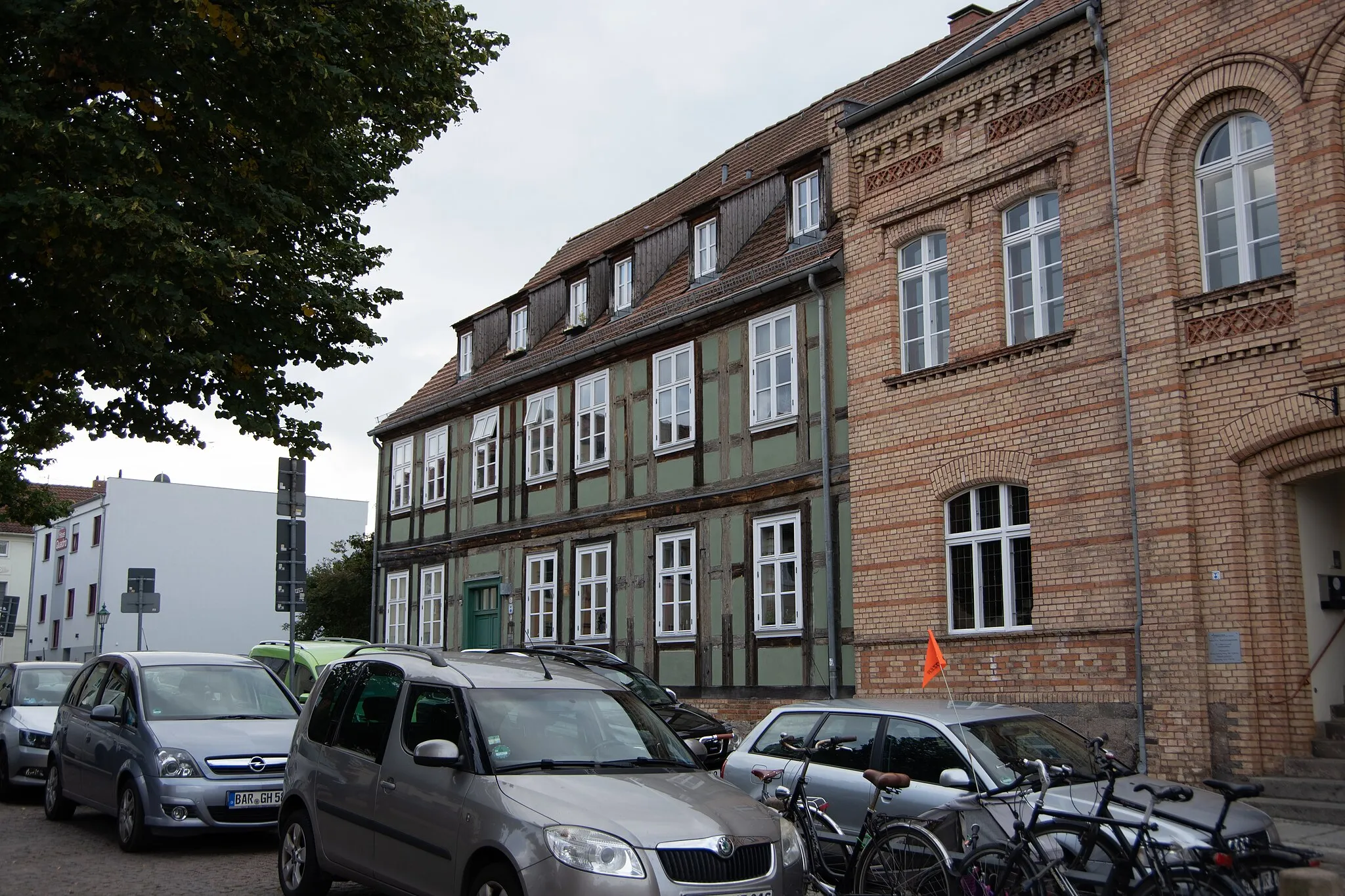 Photo showing: Eberswalde in Brandenburg. Das Haus steht unter Denkmalschutz.