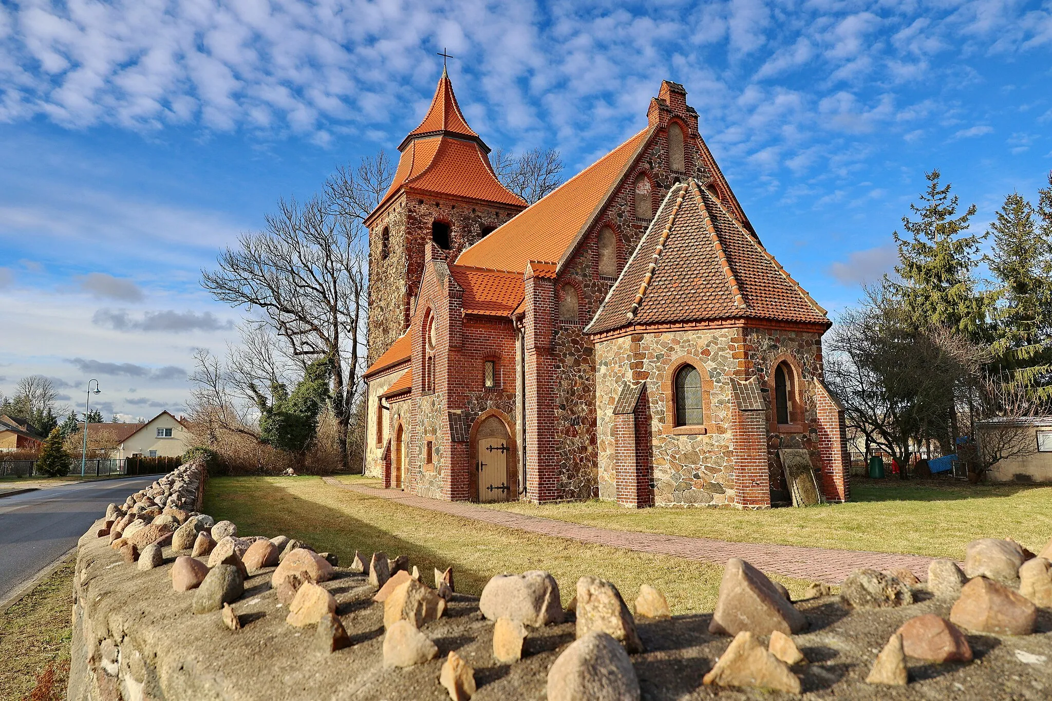 Photo showing: Dorfkirche Buckow