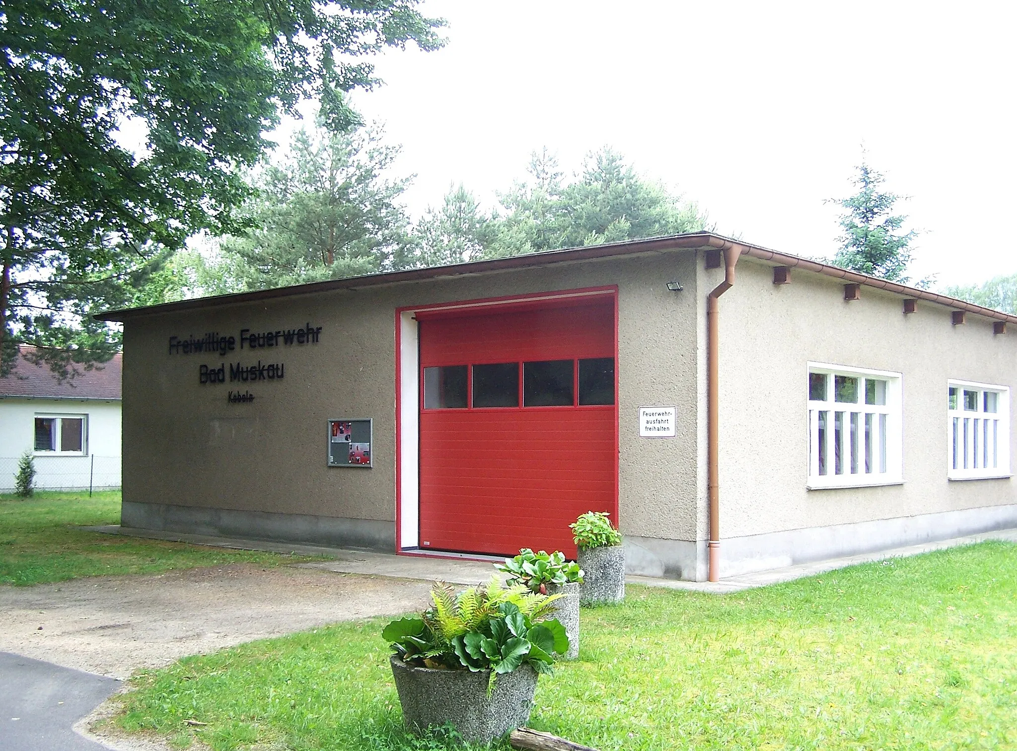 Photo showing: Freiwillige Feuerwehr in de:Köbeln, Bad Muskau, Landkreis Görlitz