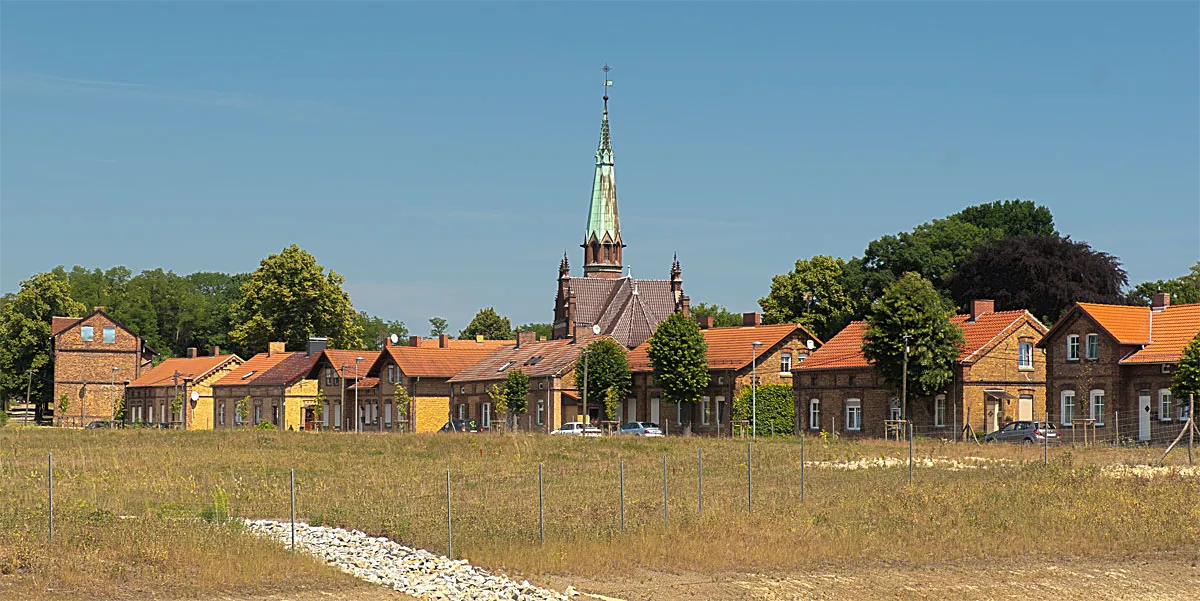 Photo showing: Village of Annahütte, Schipkau, Brandenburg, Germany