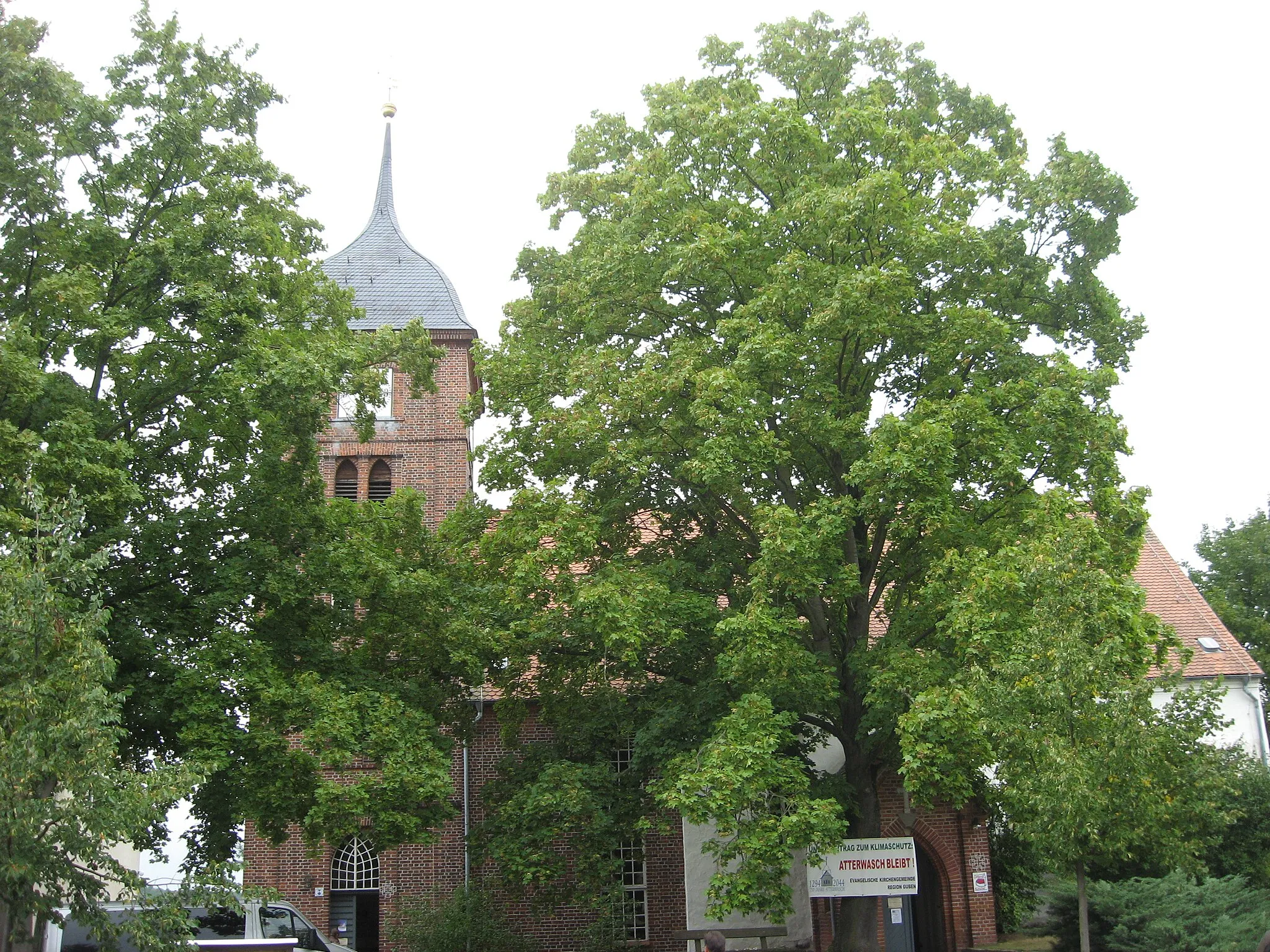 Photo showing: The village church of Atterwasch, Brandenburg, Germany.