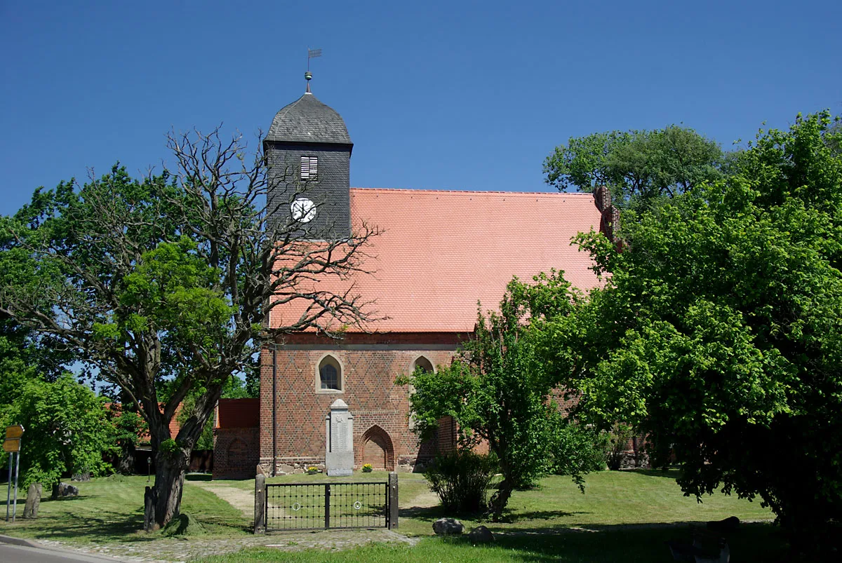 Photo showing: Church of Briesen, Spreewald, Brandenburg, Germany