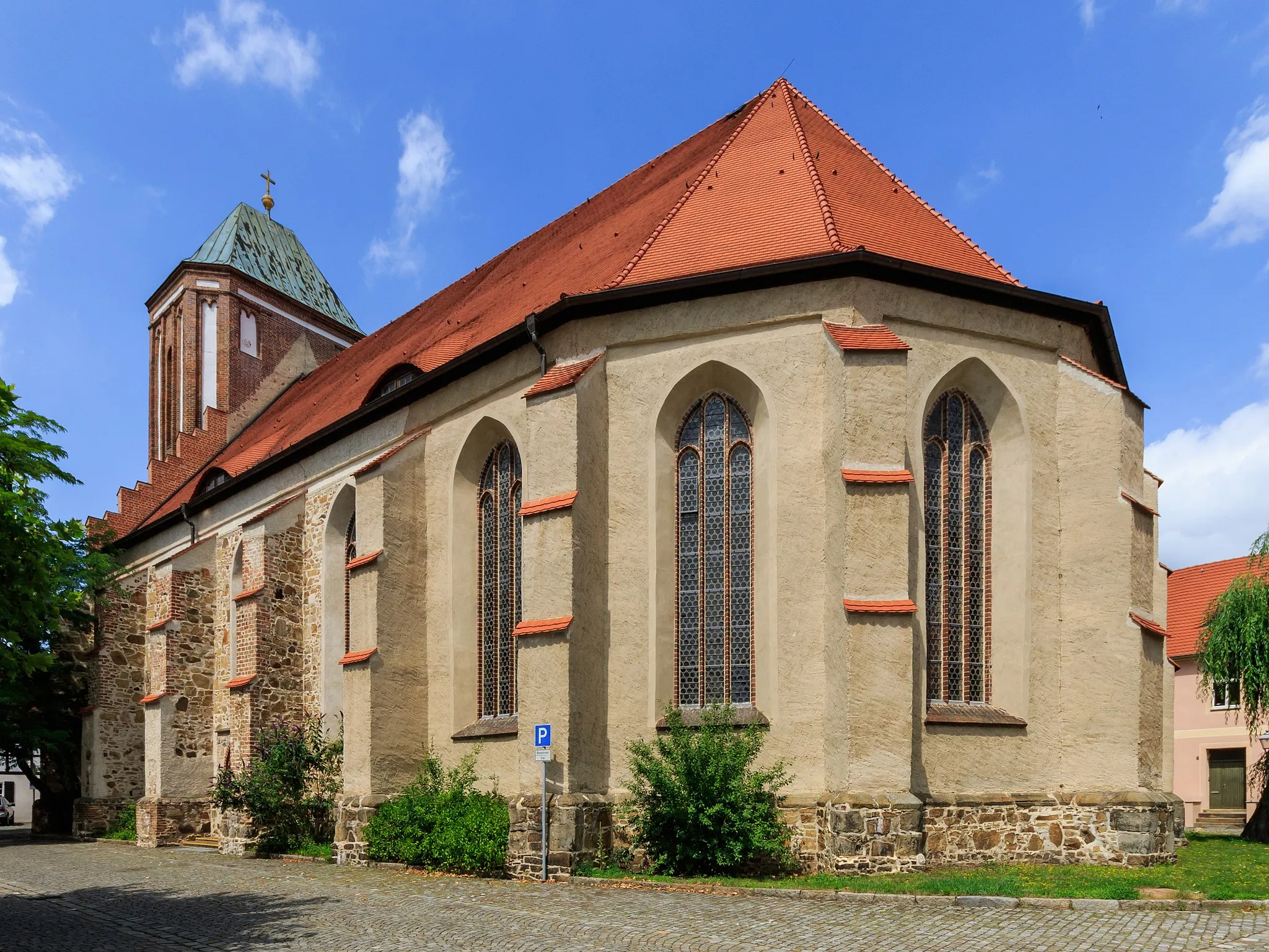 Photo showing: Peter and Paul Church in Senftenberg, Brandenburg, Germany
