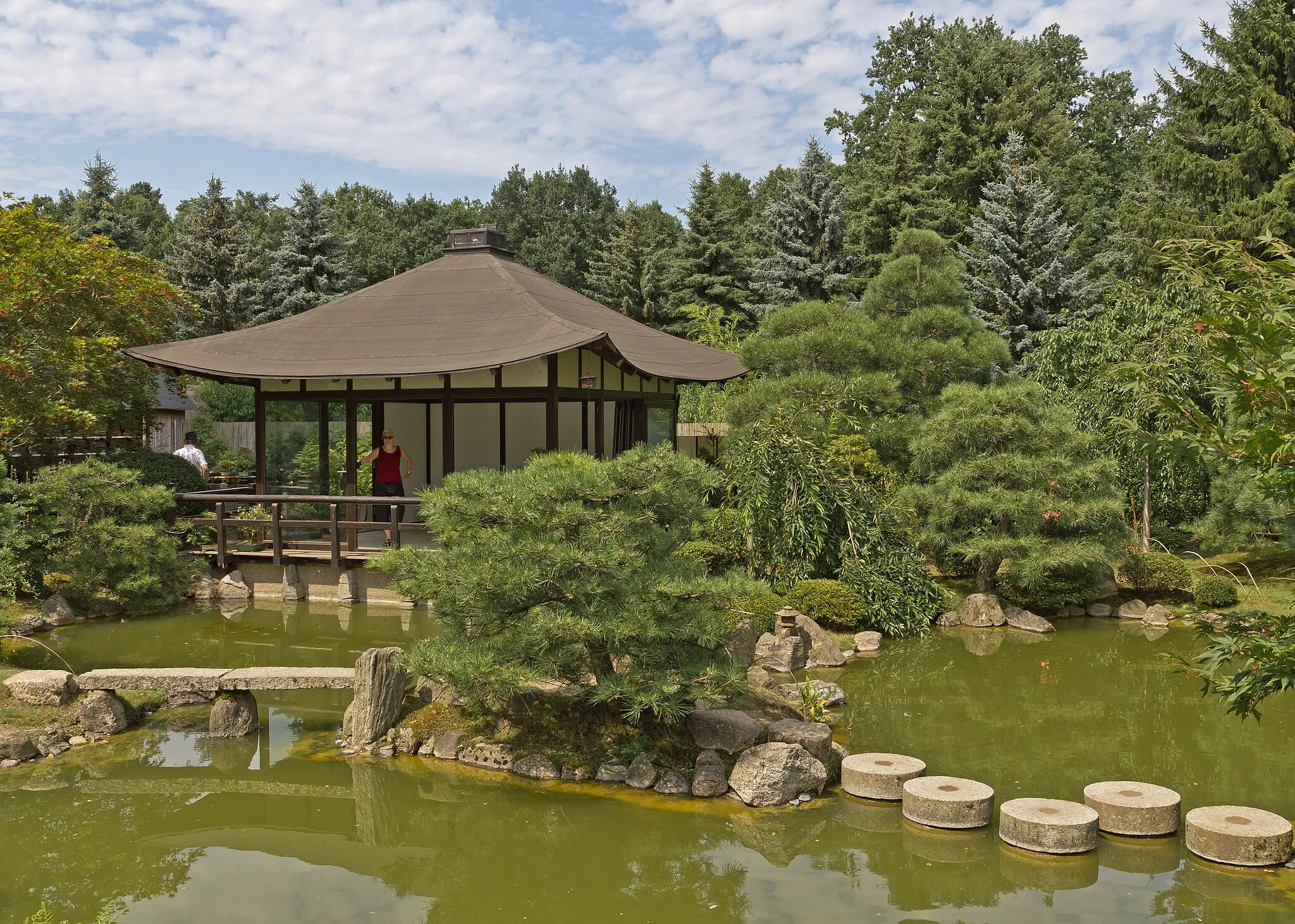 Photo showing: Japanese garden in Ferch am Schwielowsee, Brandenburg, Germany