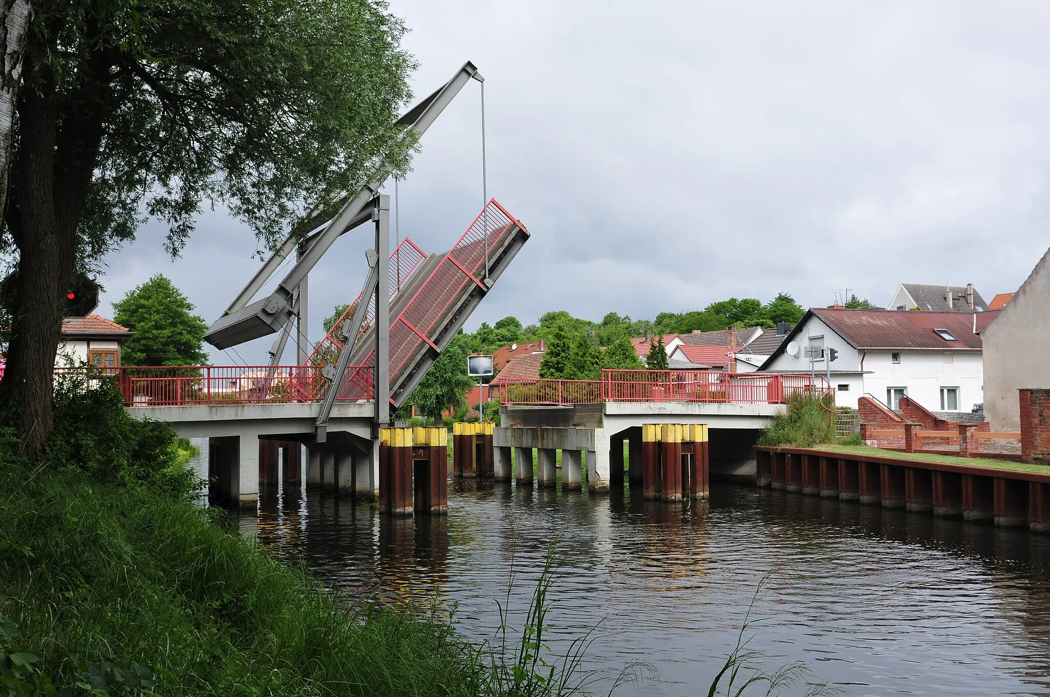 Photo showing: Hubbrücke Niederfinow
