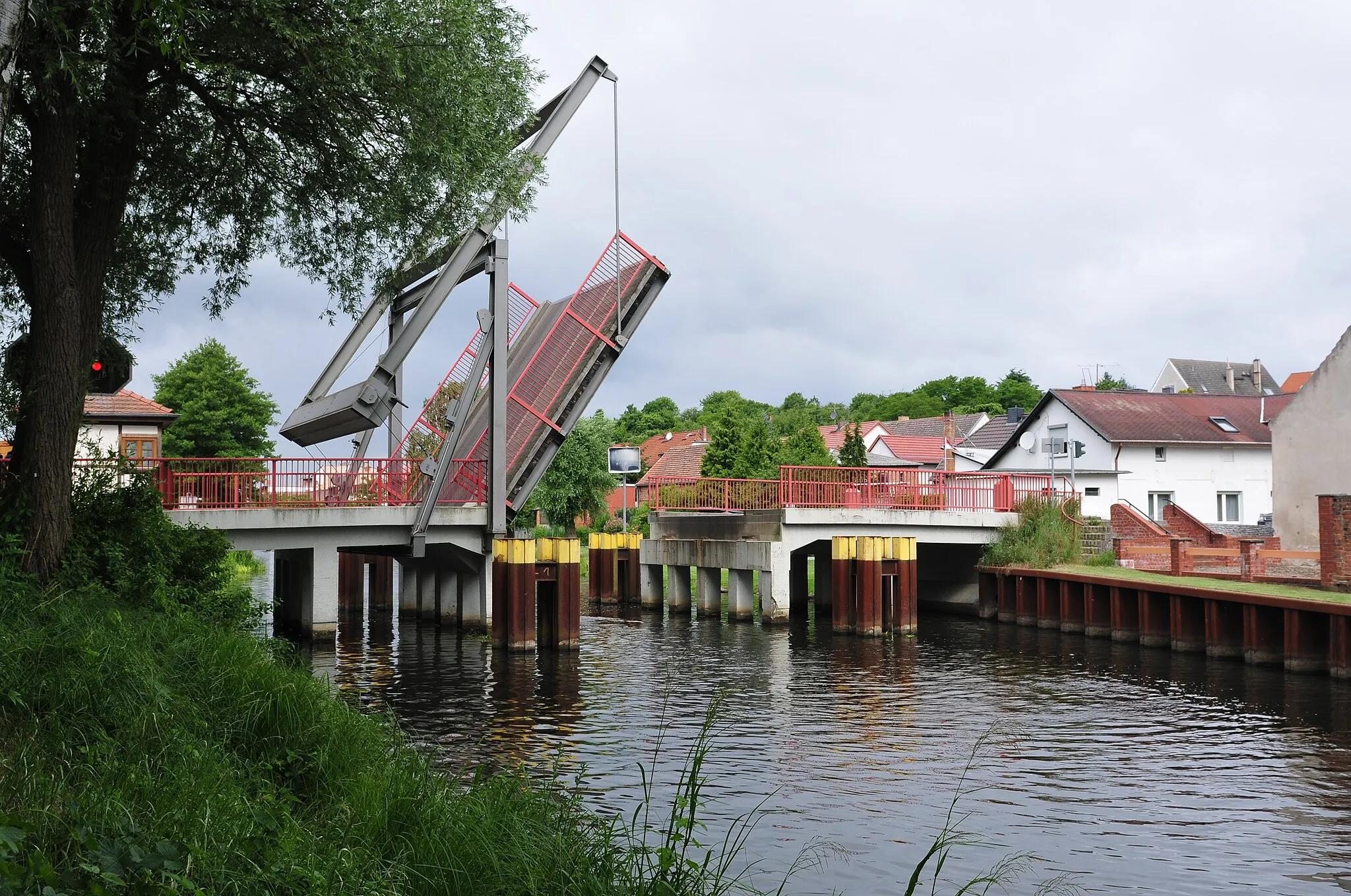 Photo showing: Hubbrücke Niederfinow