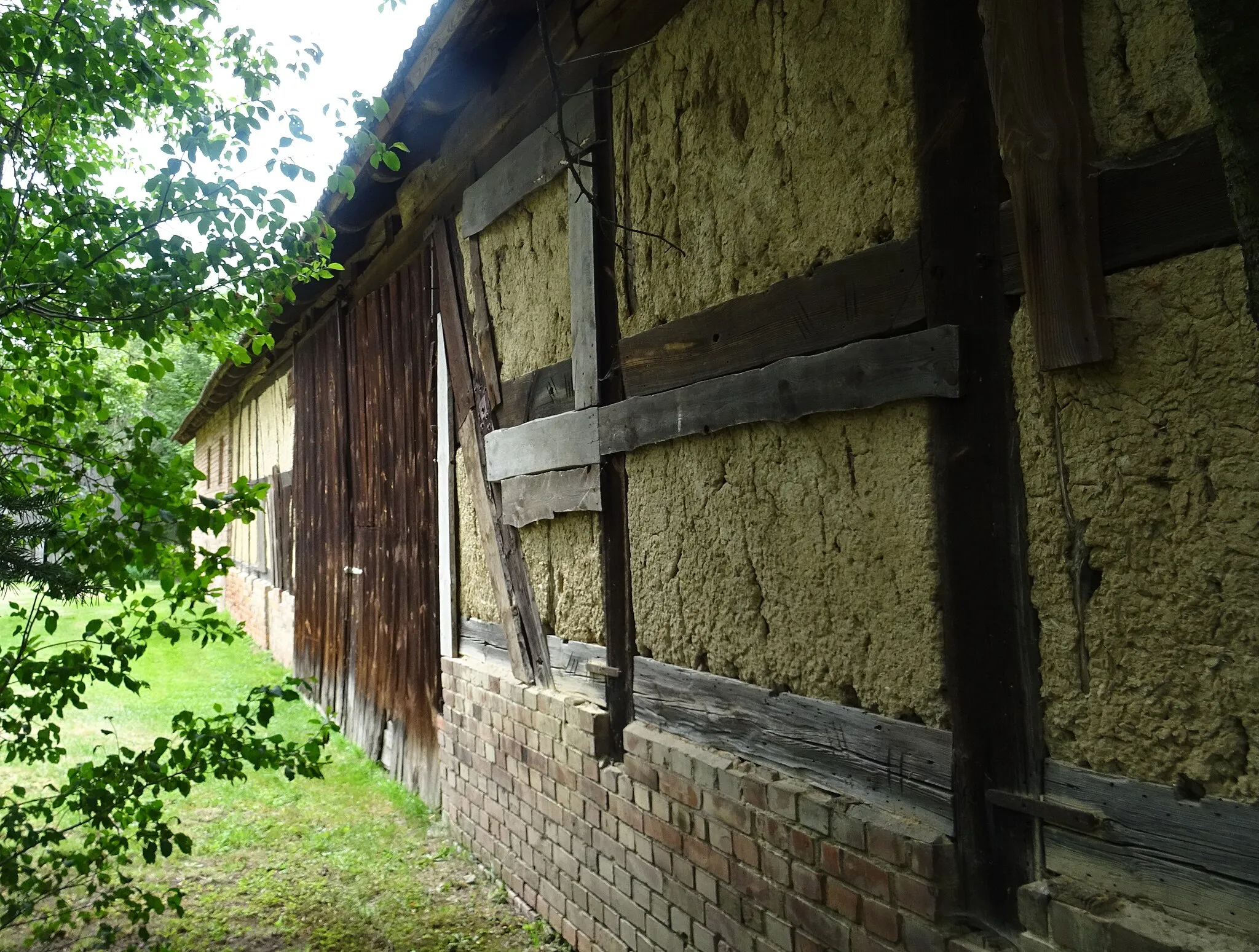 Photo showing: Werchau, Stadt Schlieben, denkmalgeschützte Scheune, Dorfstr. 30