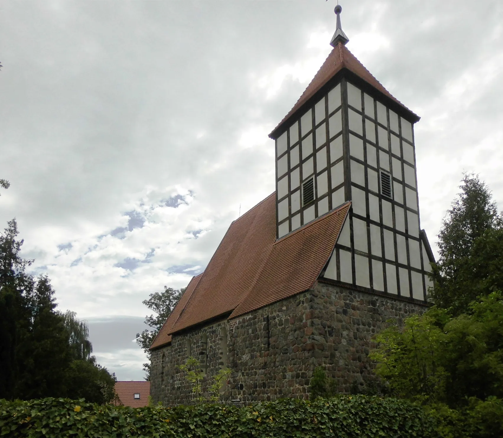 Photo showing: Dorfkirche in Kuhz, Gemeinde Boitzenburger Land, Landkreis Uckermark, Deutschland