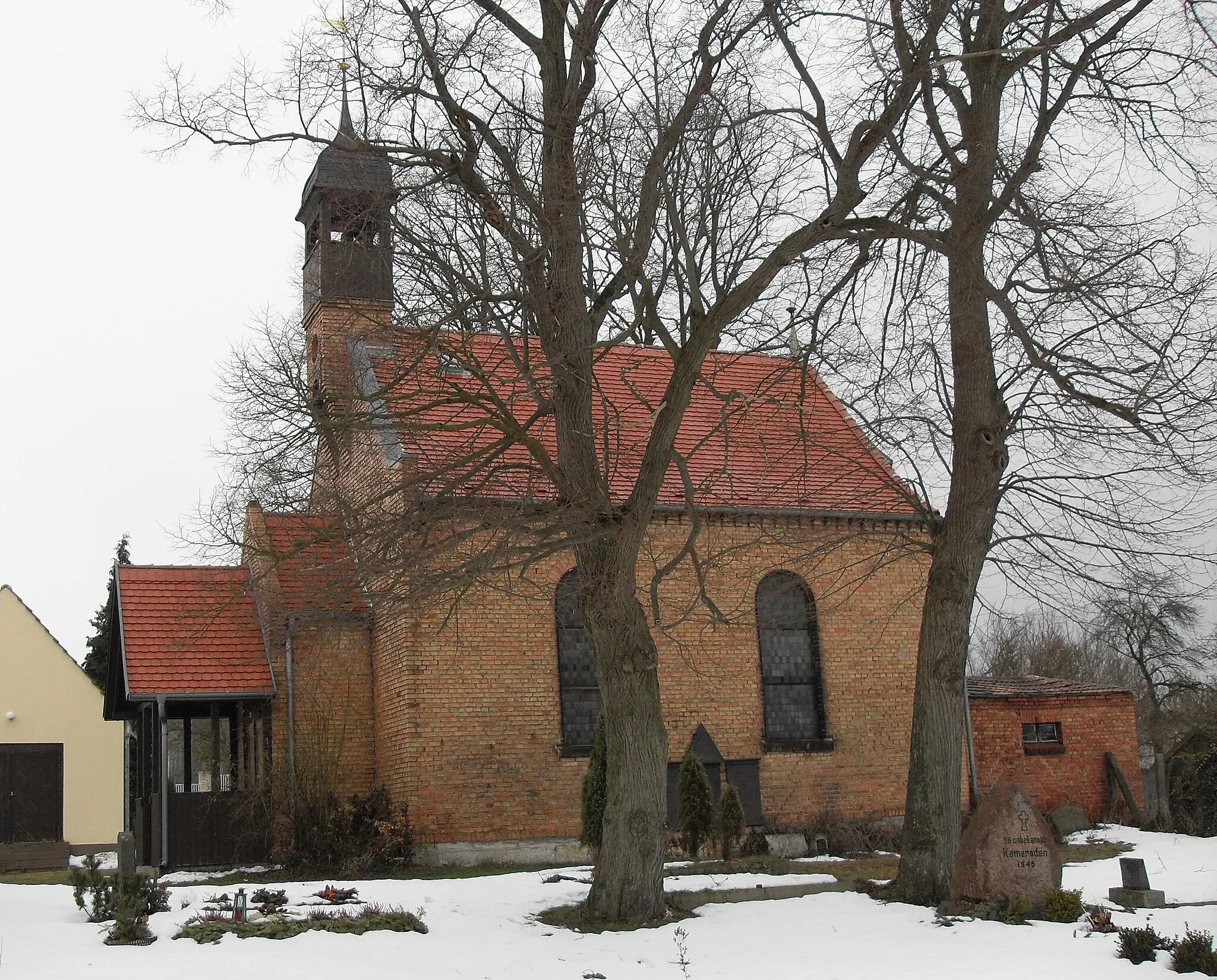 Photo showing: Kirche in Hohenfelde, Ortsteil der Stadt Schwedt/Oder, Deutschland