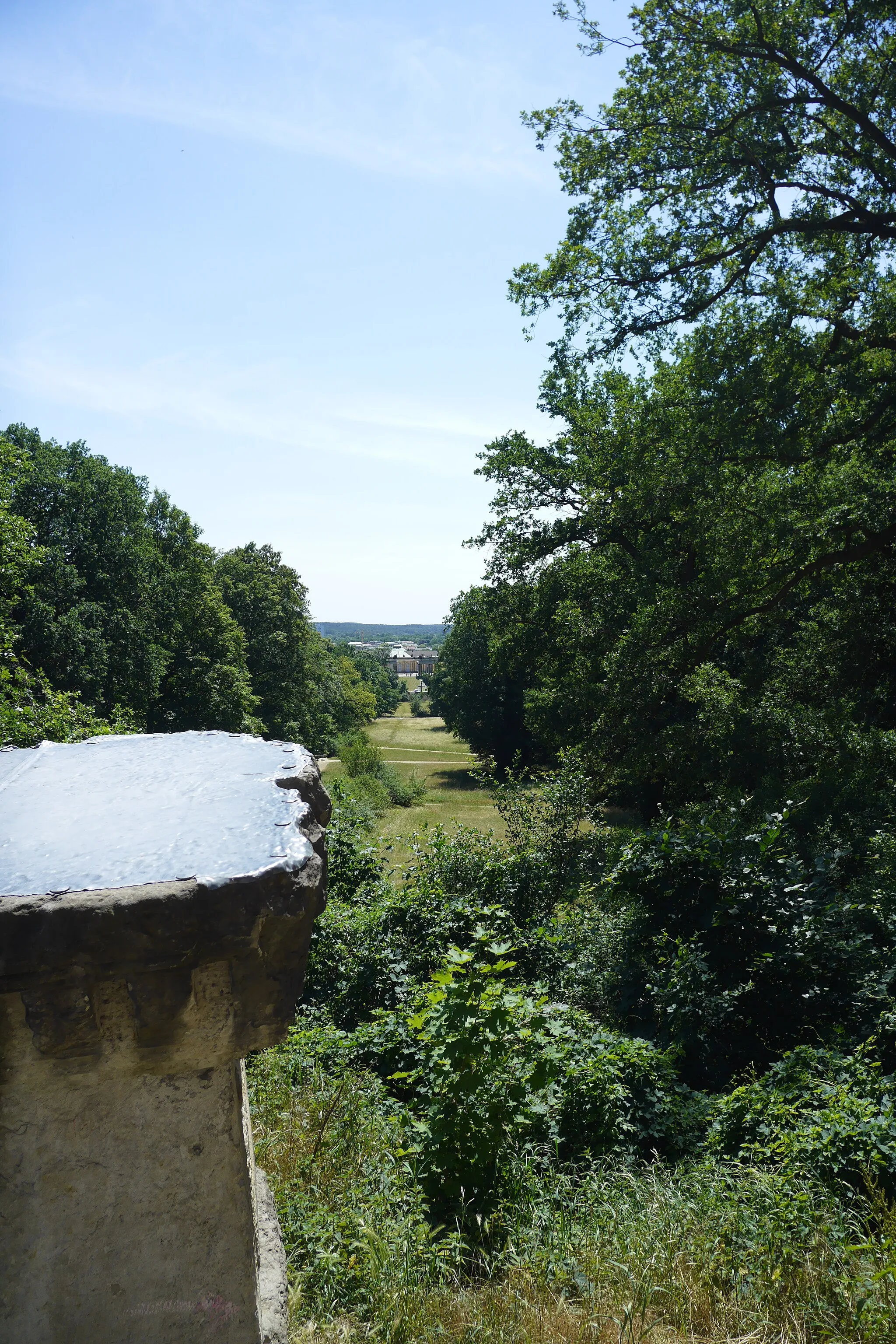 Photo showing: View from Ruinenberg to Sanssouci