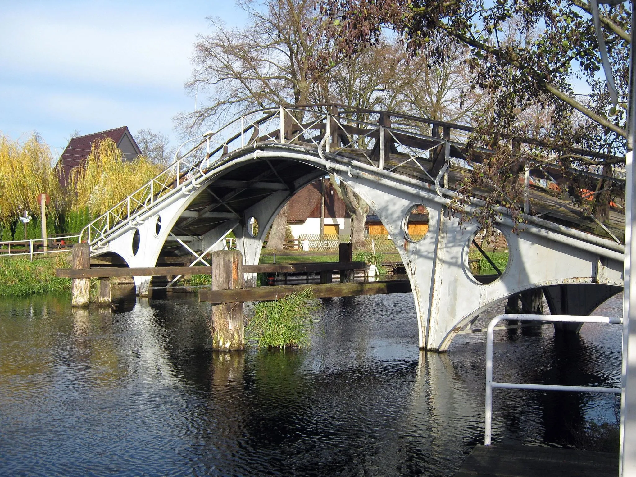 Photo showing: Zehdenick, vordere Kamelbrücke