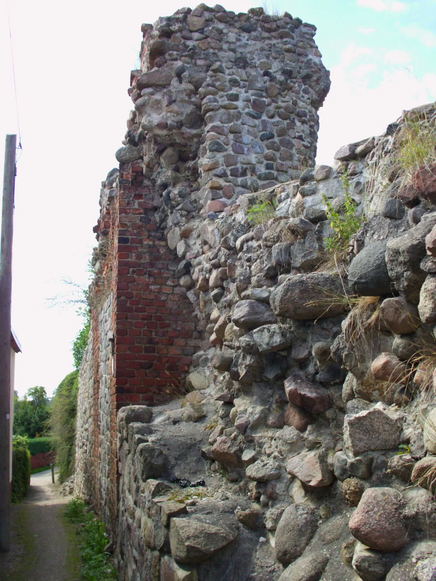 Photo showing: Fortress Oderberg / Bärenkasten (Bear Box) - Fort Wall