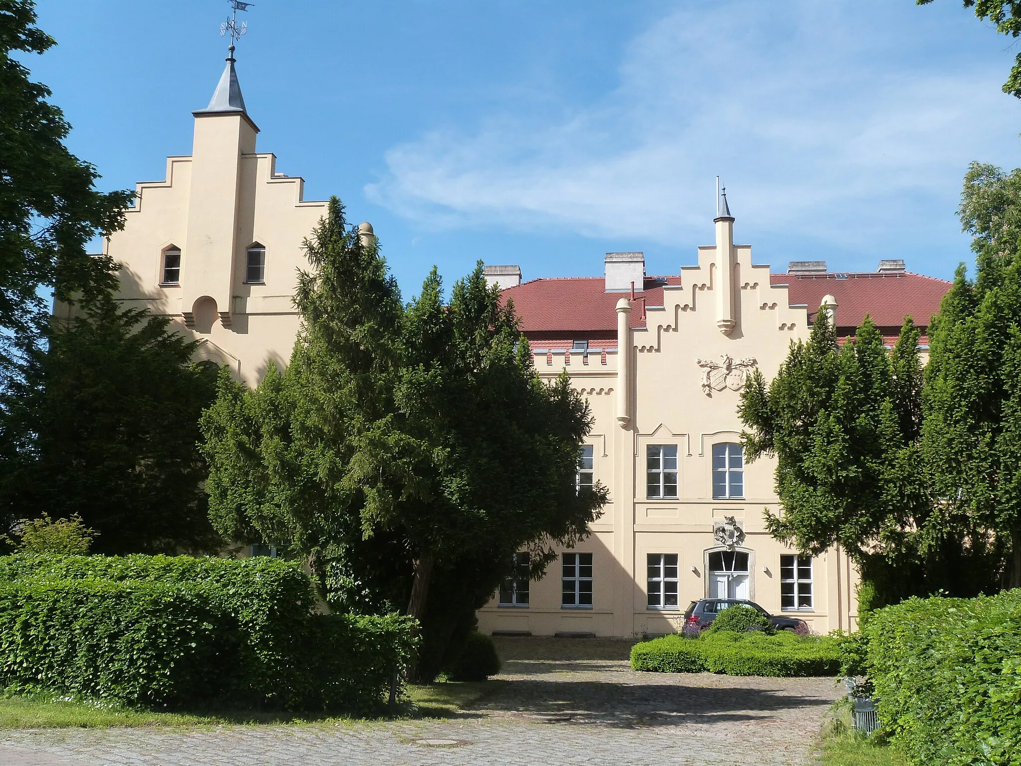 Photo showing: Chateau Nennhausen, Landkreis Havelland, Brandenburg