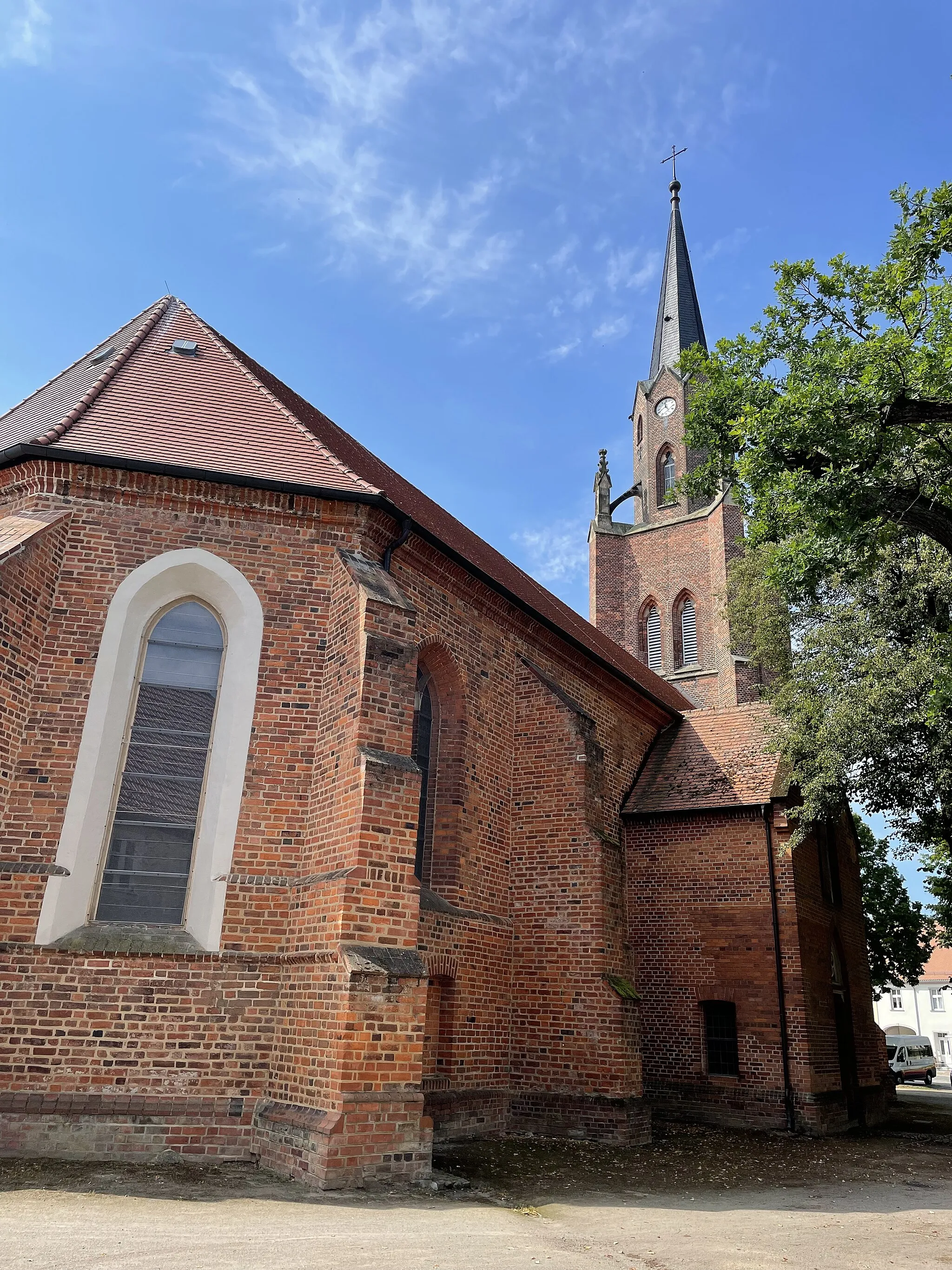 Photo showing: Stadtkirche St. Martini in Schlieben, Landkreis Elbe-Elster in Brandenburg