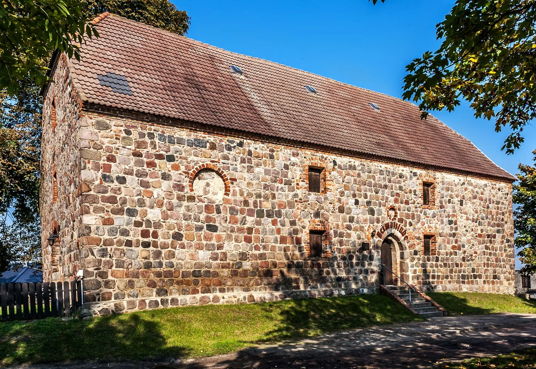 Photo showing: Ehemalige Kirche von Schöneberg, jetzt Heimatstube