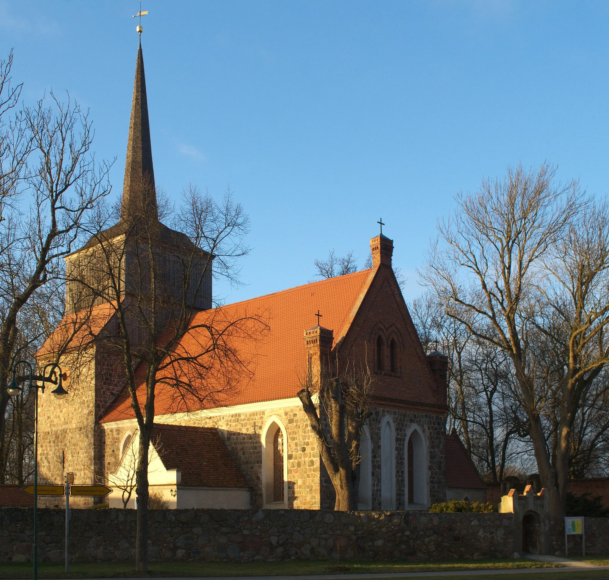 Photo showing: Kirche in Wartin (Uckermark)