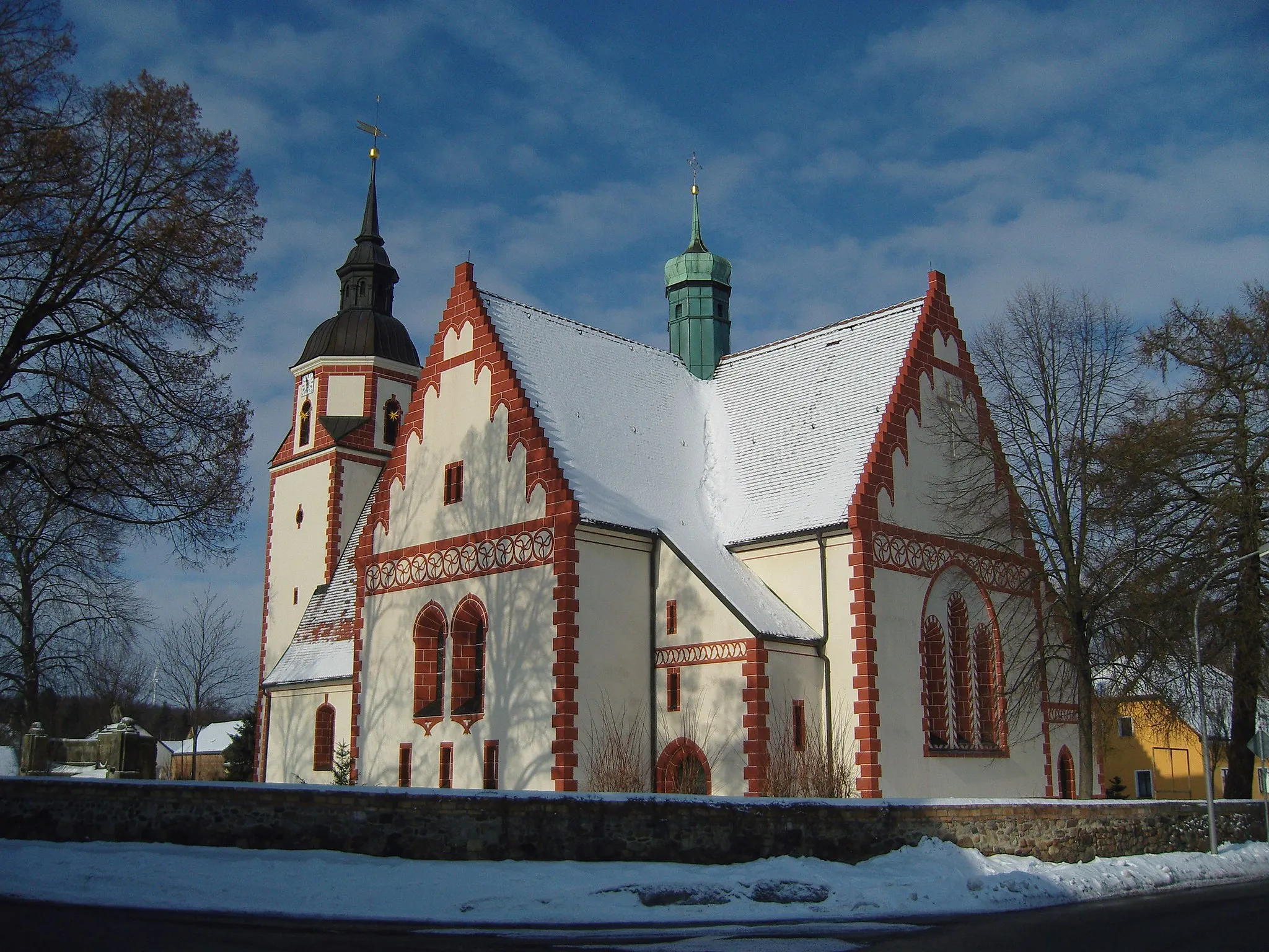 Photo showing: Evangelische Kirche in Klettwitz