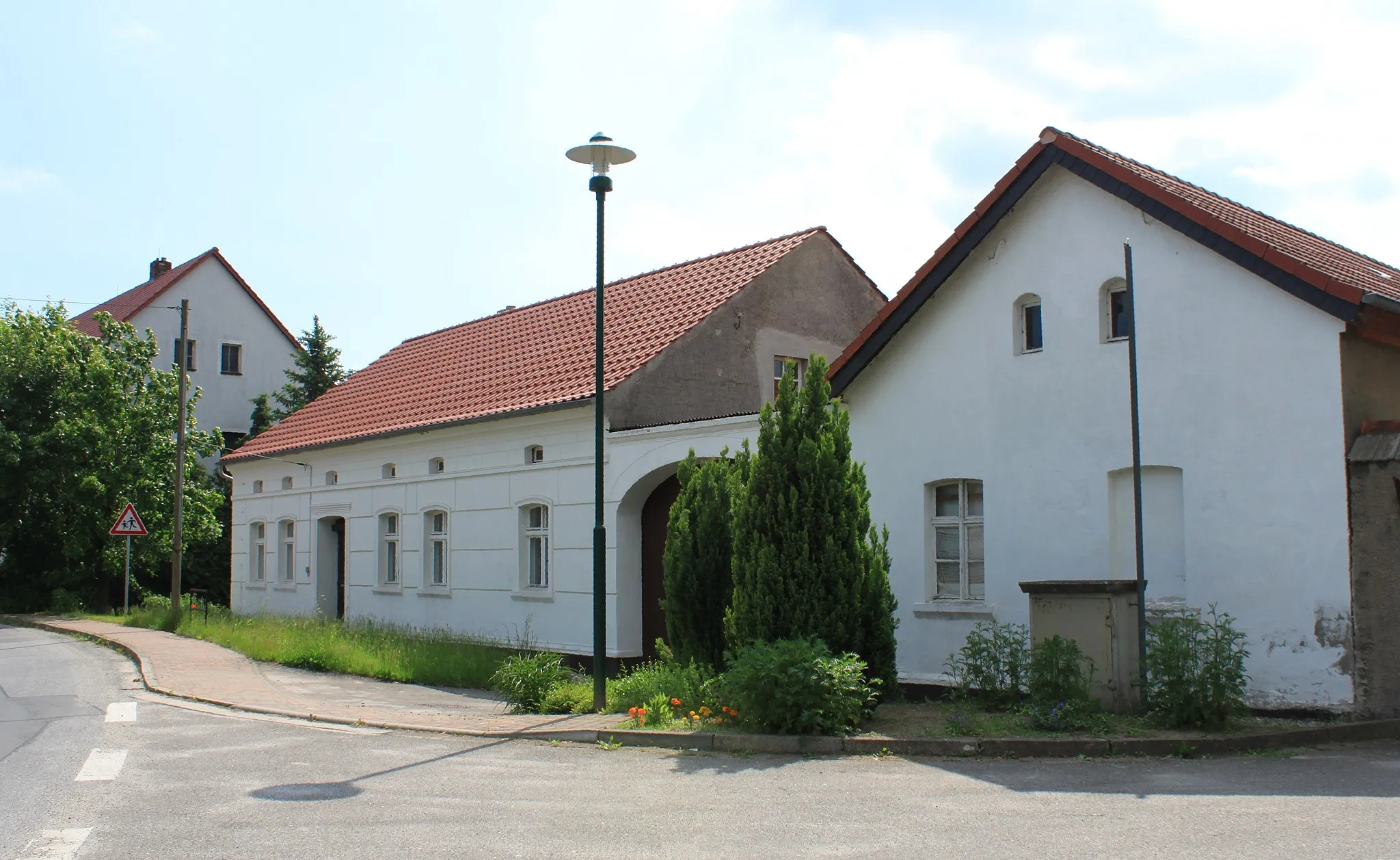 Photo showing: old farm in Hillmersdorf