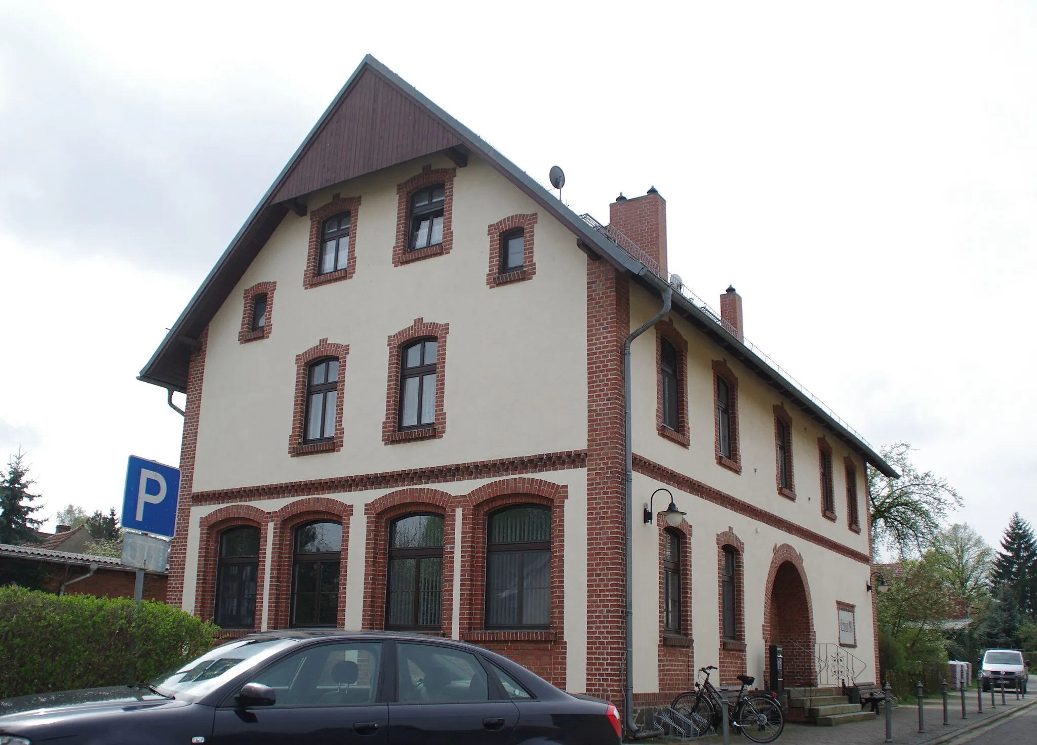 Photo showing: Lebusa in Brandenburg. Das Gebäude auf dem Bild steht unter Denkmalschutz.