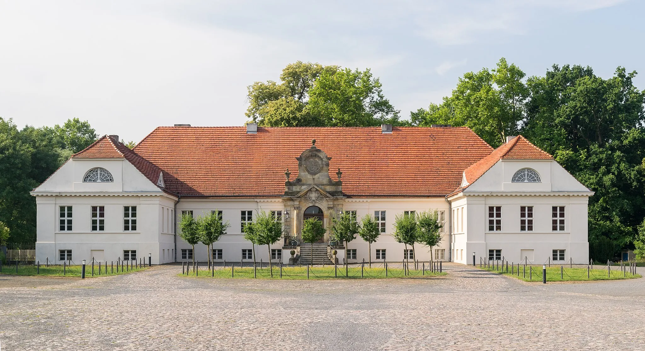 Photo showing: Château Diedersdorf, Vierlinden, Brandenburg, Germany