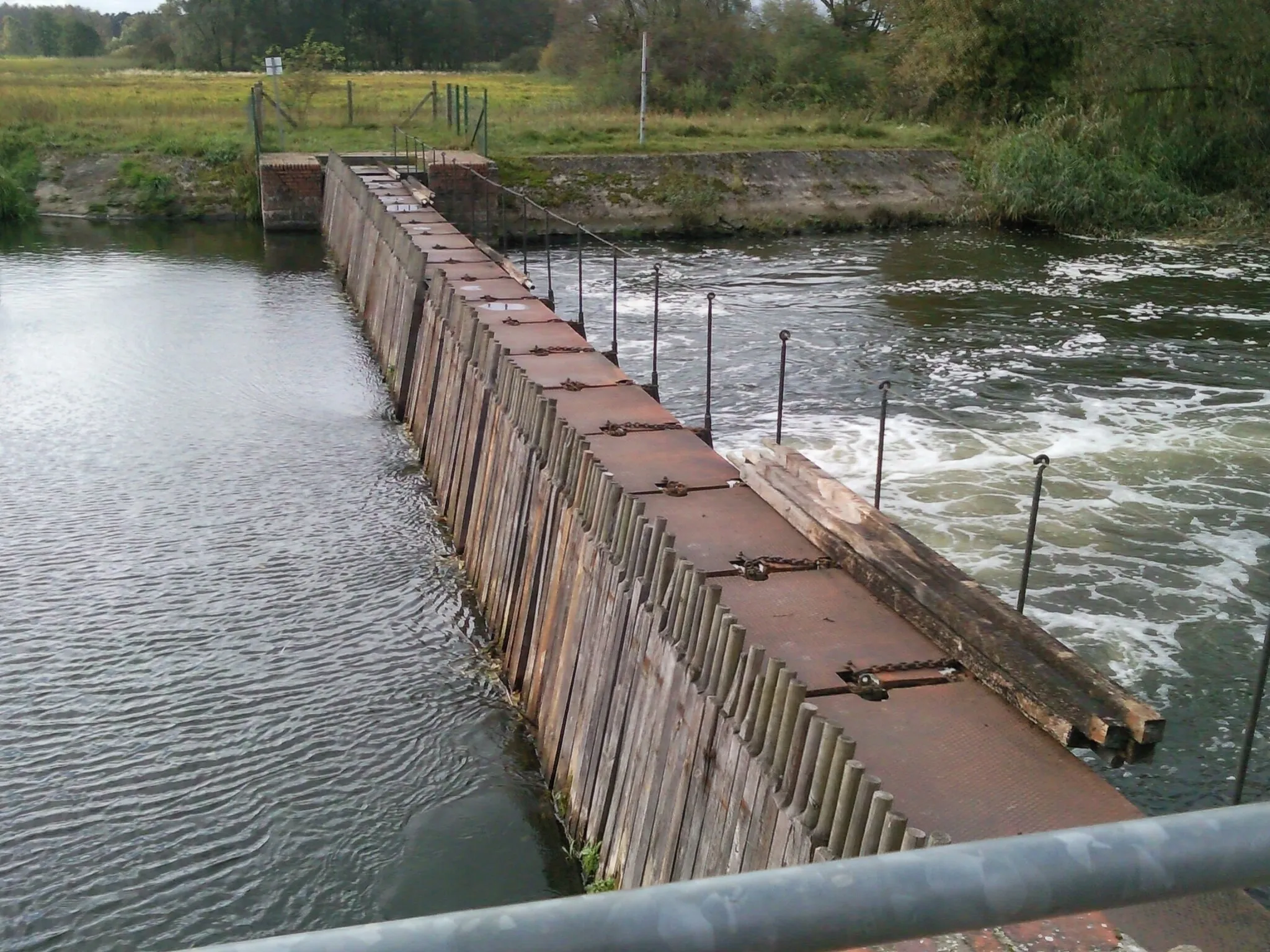 Photo showing: Needle dam, Neubruck (Spree) in Germany (Brandenburg)