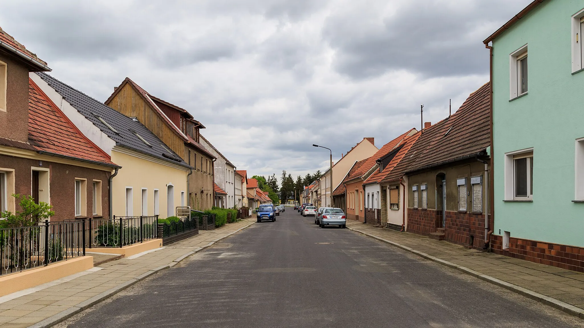 Photo showing: Doberlug-Kirchhain (Brandenburg, Germany): Grimmerstraße, Old town
