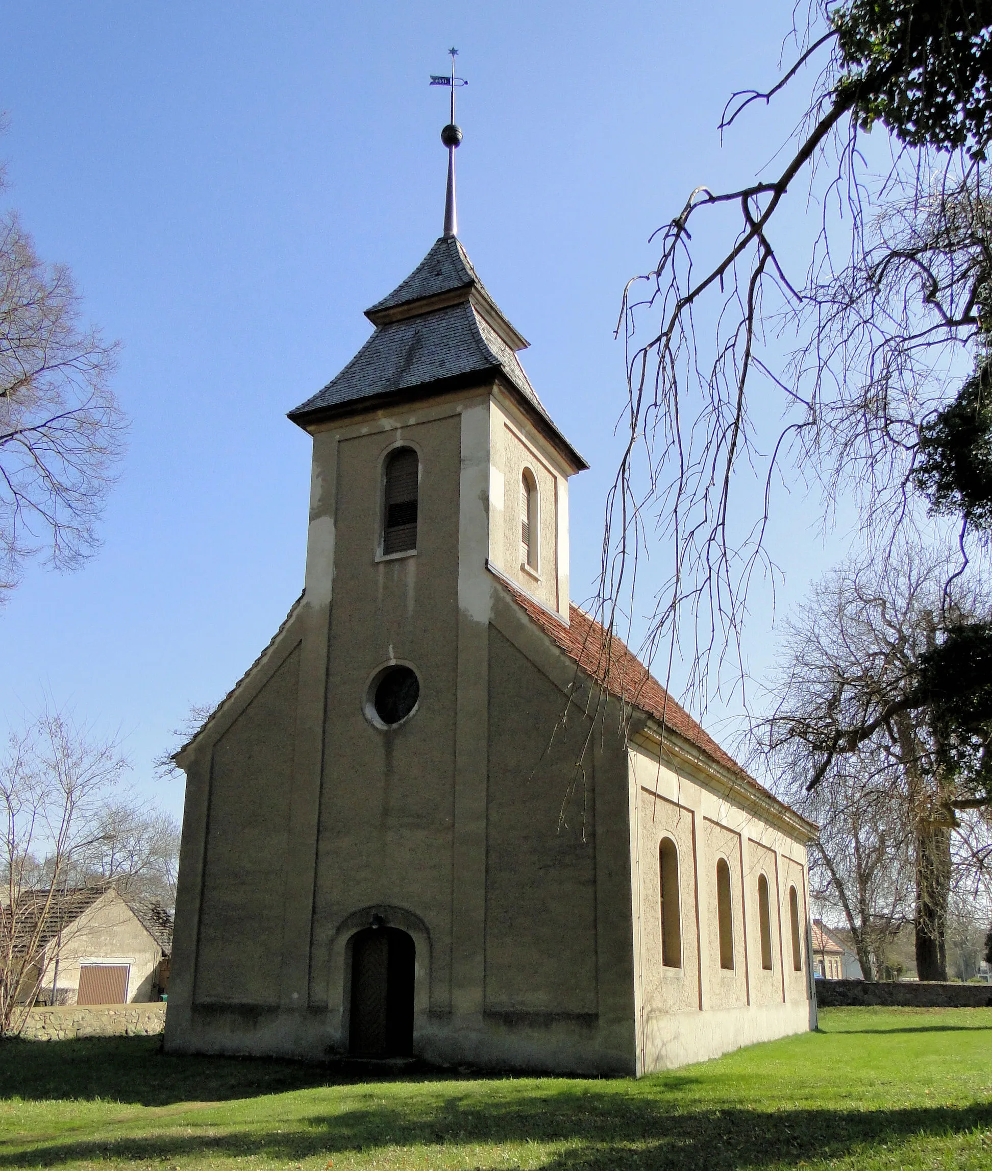 Photo showing: Church in Diemitz, disctrict Mecklenburg-Strelitz, Mecklenburg-Vorpommern, Germany