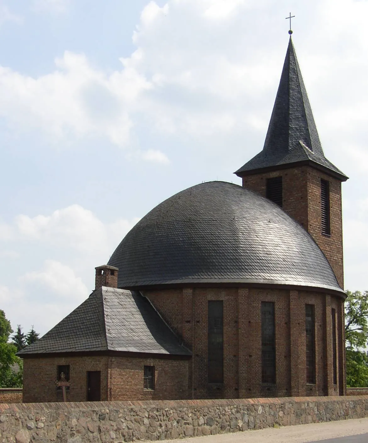 Photo showing: Church in Bliesdorf-Kunersdorf in Brandenburg, Germany
