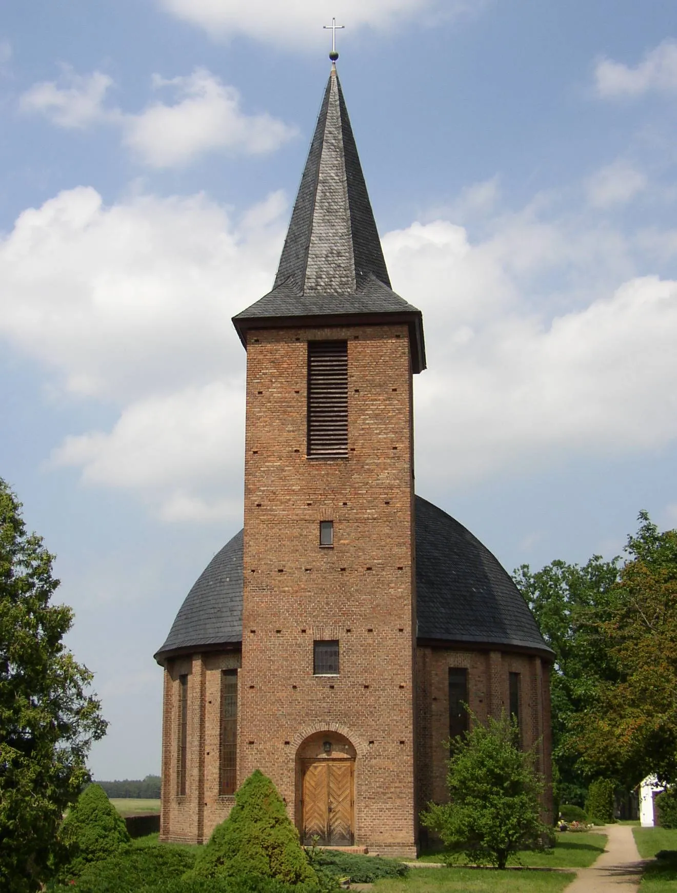 Photo showing: Church in Bliesdorf-Kunersdorf in Brandenburg, Germany