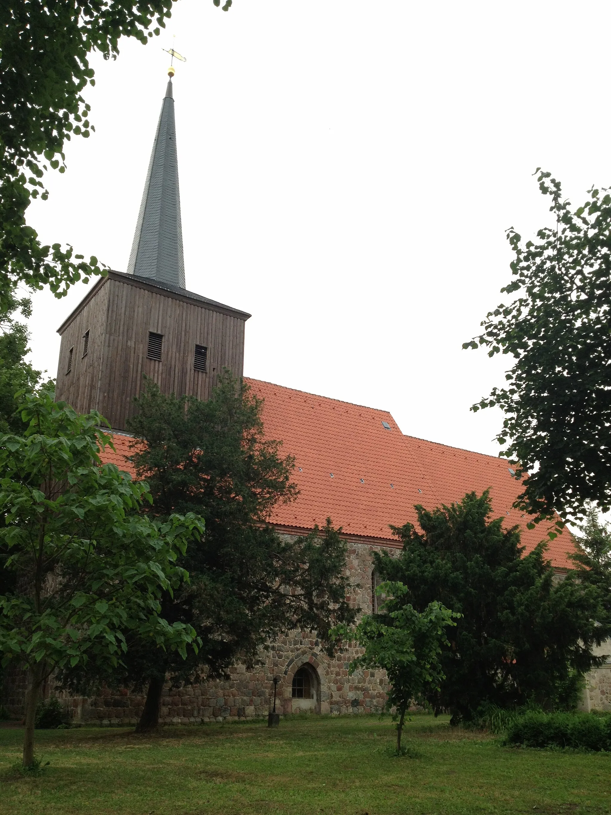 Photo showing: St. Johannes Kirche zu Hohenselchow
Hohenselchow, Nebenstraße 17