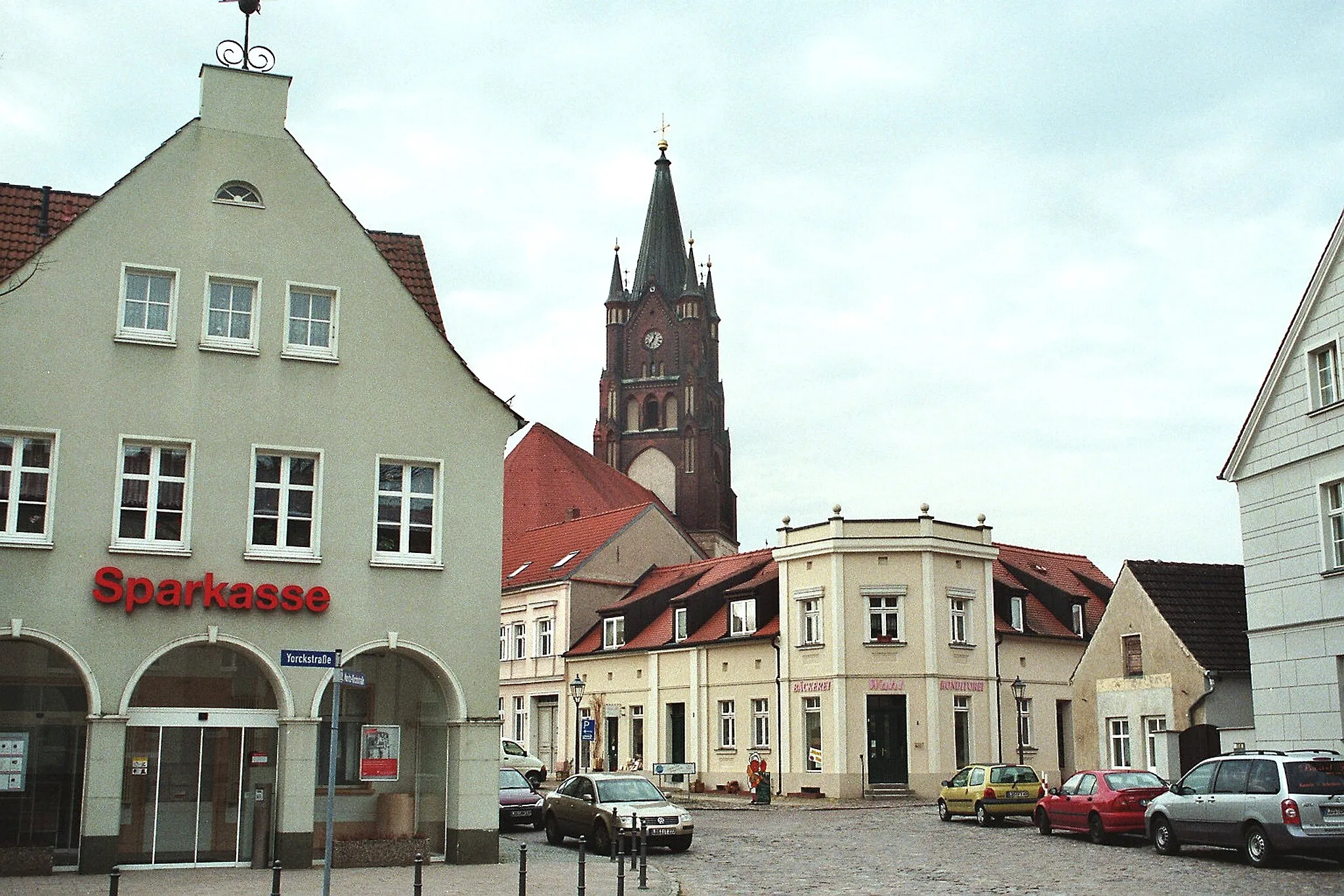 Photo showing: Mittenwalde (Mark), the town square