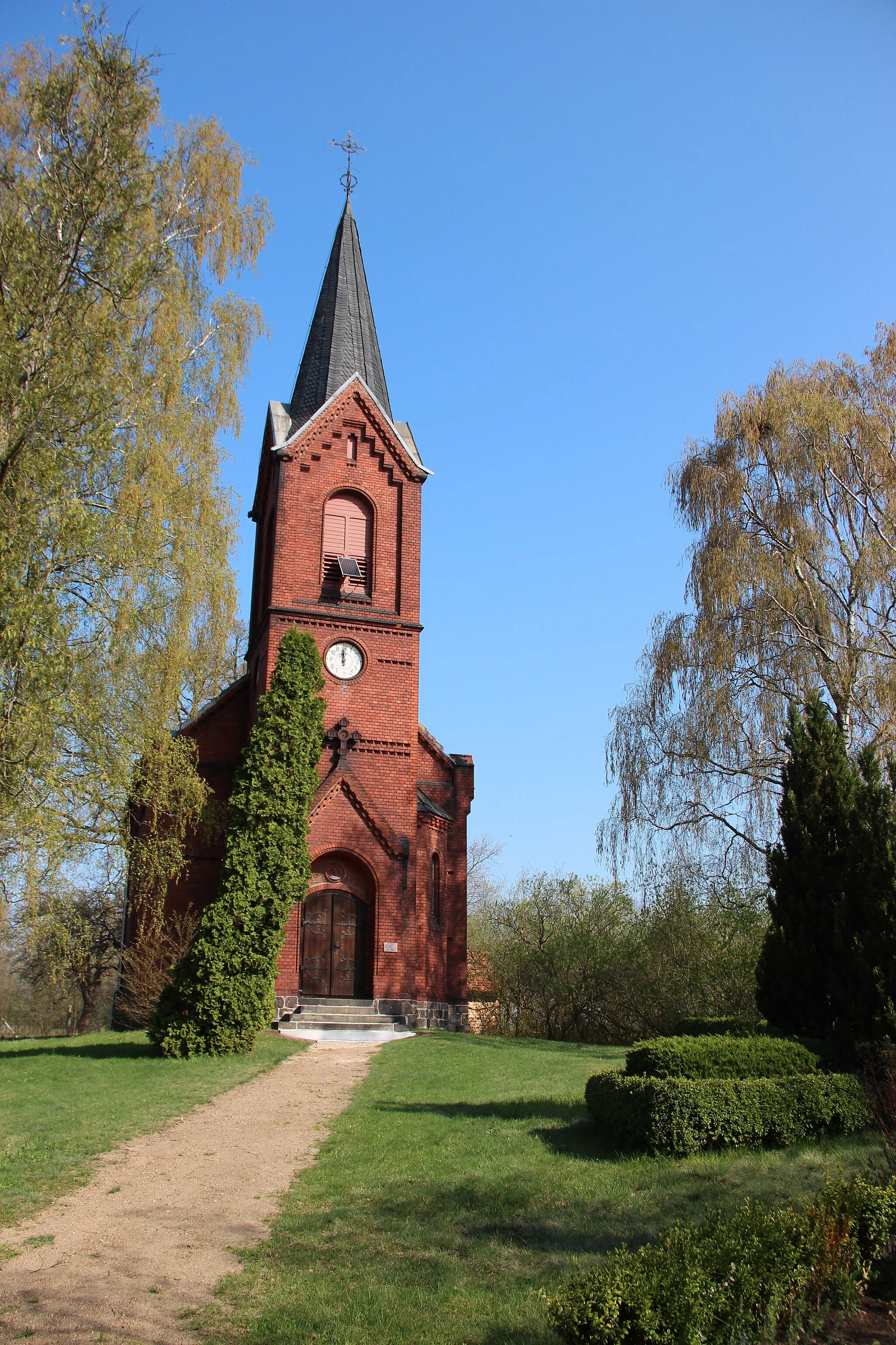 Photo showing: Sonnenkirche St. Jakobus in Pülzig