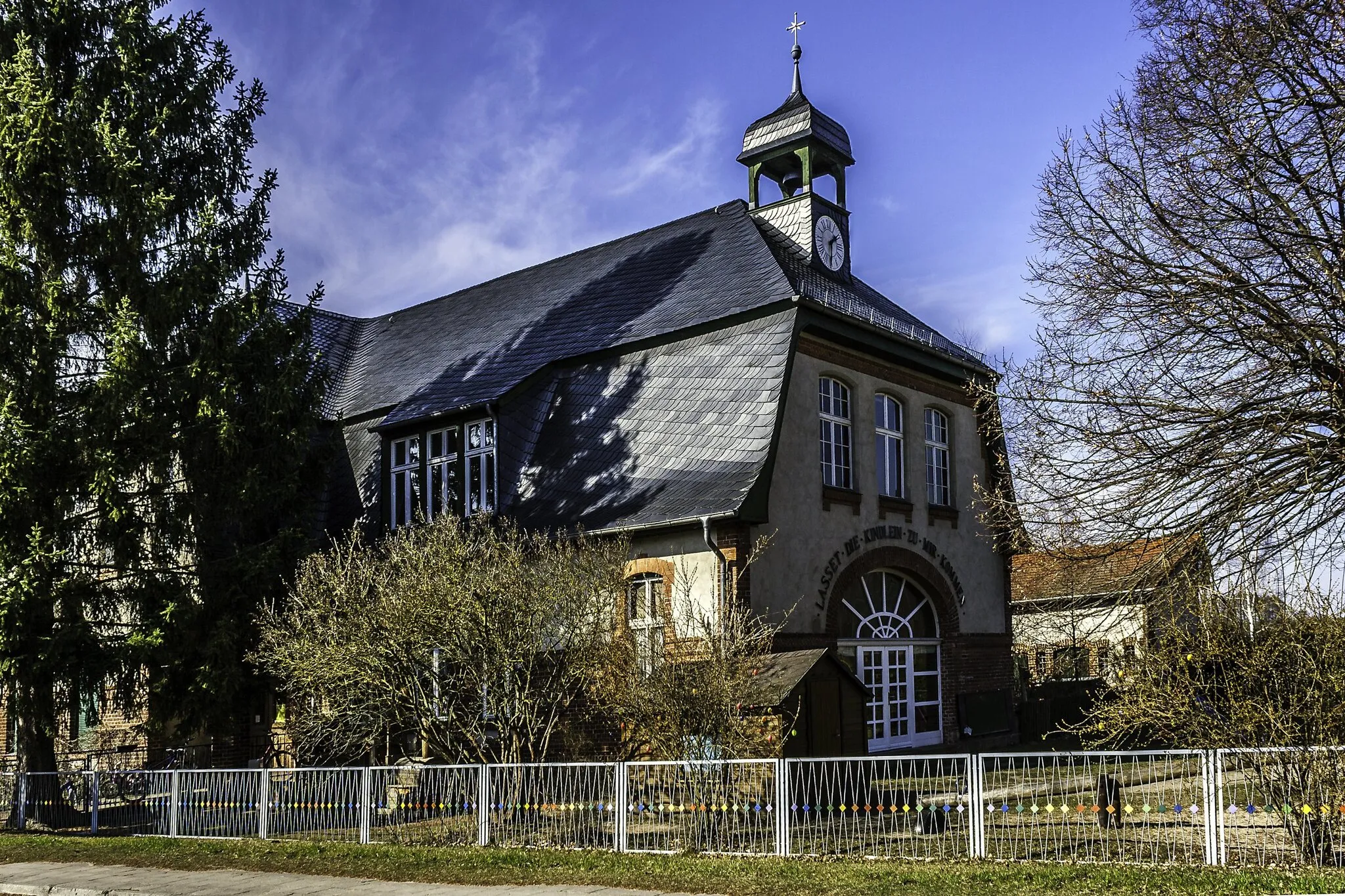 Photo showing: Lunow Fischerstraße 22 - Evangelischer Kindergarten