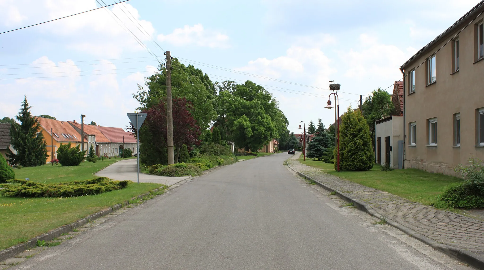 Photo showing: Naundorf near Schlieben