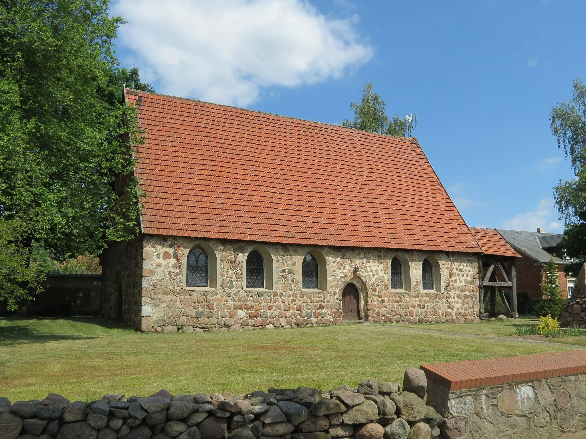 Photo showing: Dorfkirche Triglitz, Lkr. Prignitz, Brandenburg, Deutschland, Südseite