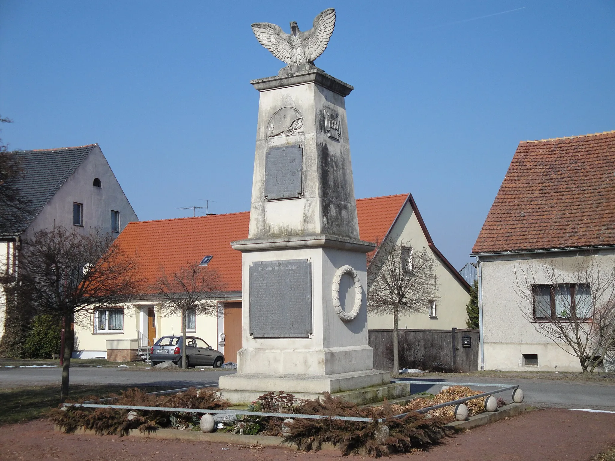 Photo showing: Kriegerdenkmal Wellmitz