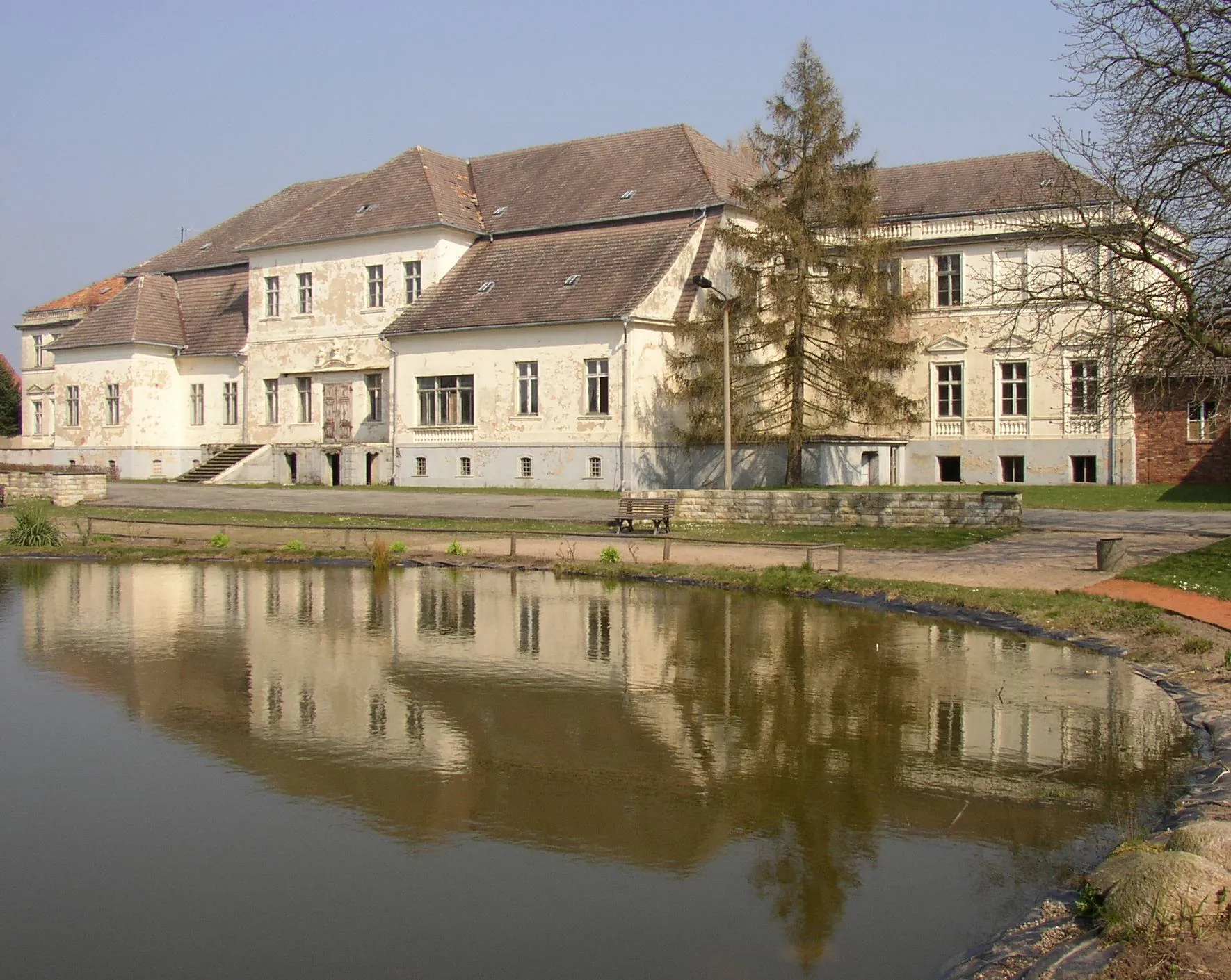 Photo showing: Palace in Wiesenburg-Schmerwitz in Brandenburg, Germany