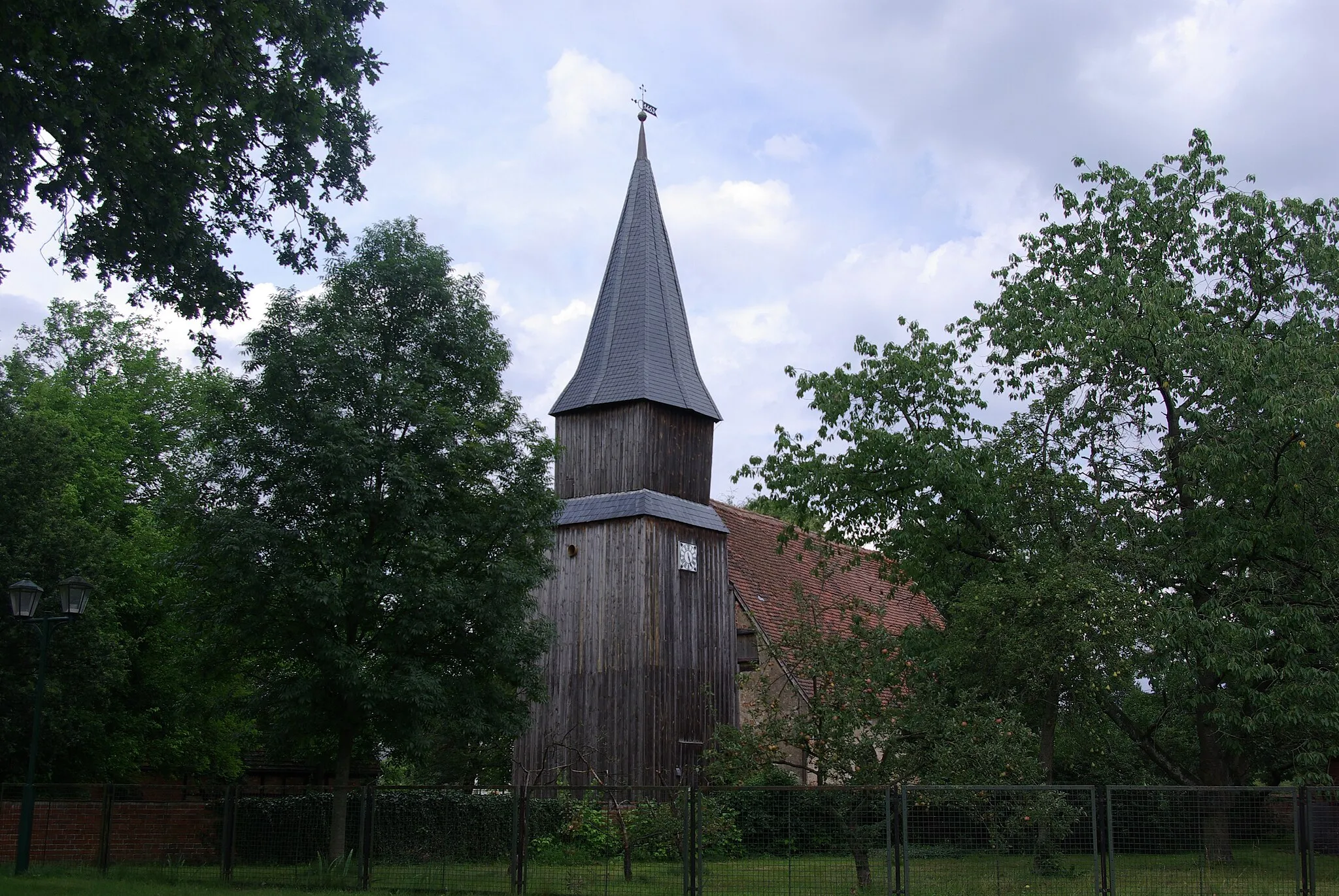 Photo showing: Lanz in Brandenburg. Die Kirche steht unter Denkmalschutz.