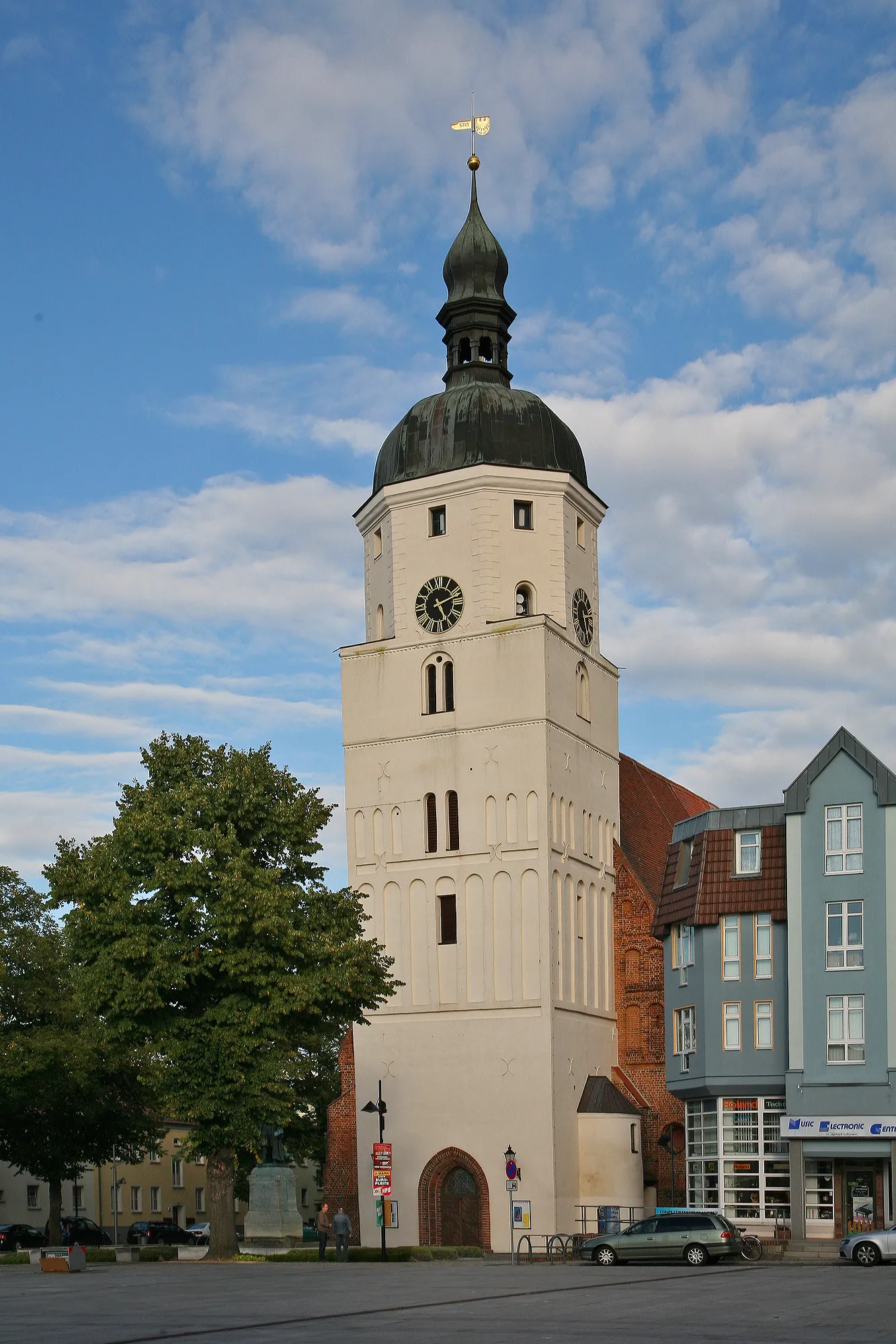 Photo showing: Lübben (Brandenburg Germany - Spreewald), protestant  Paul Gerhardt Church.