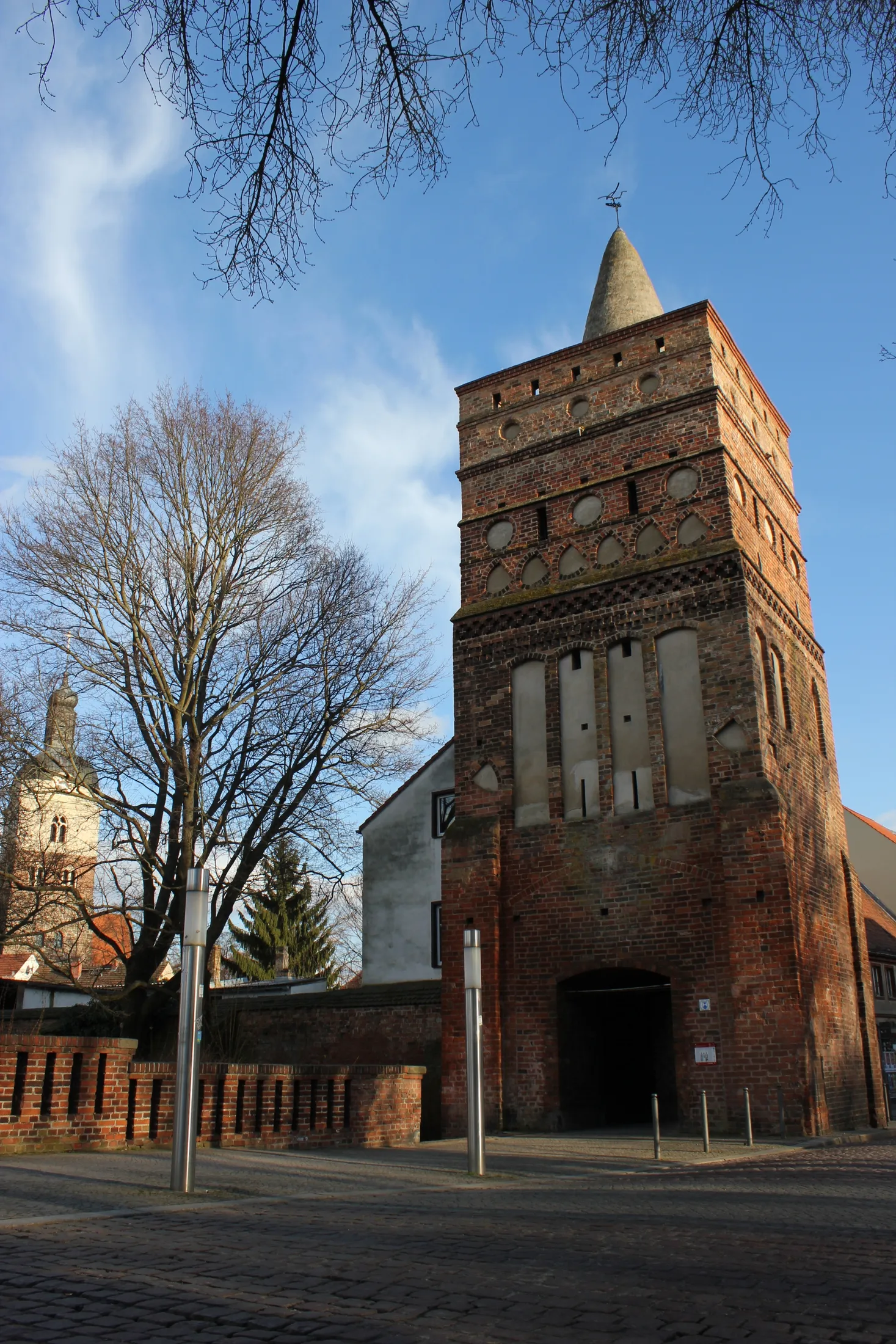 Photo showing: Brandenburg an der Havel, Rathenower Turm.