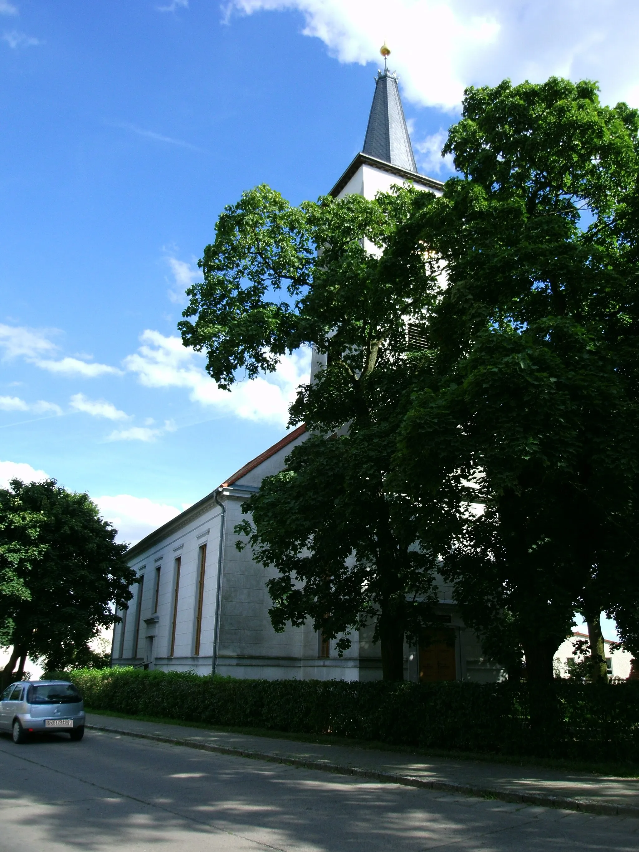 Photo showing: Dorfkirche Altreetz, Gemeinde Oderaue, Brandenburg, Germany