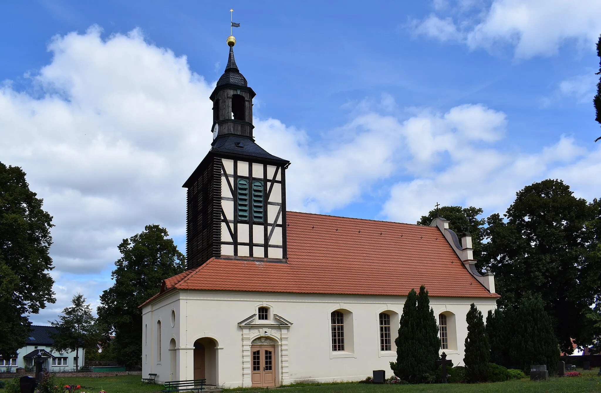Photo showing: Dorfkirche Britz bei Eberswalde